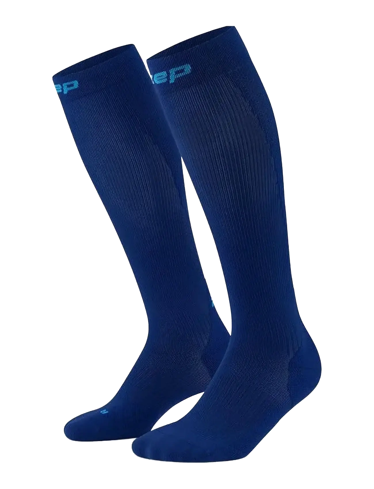 CEP Core Run Socks, Tall, 5.0, III, Sport Clothing, Marineblau - Männerswear