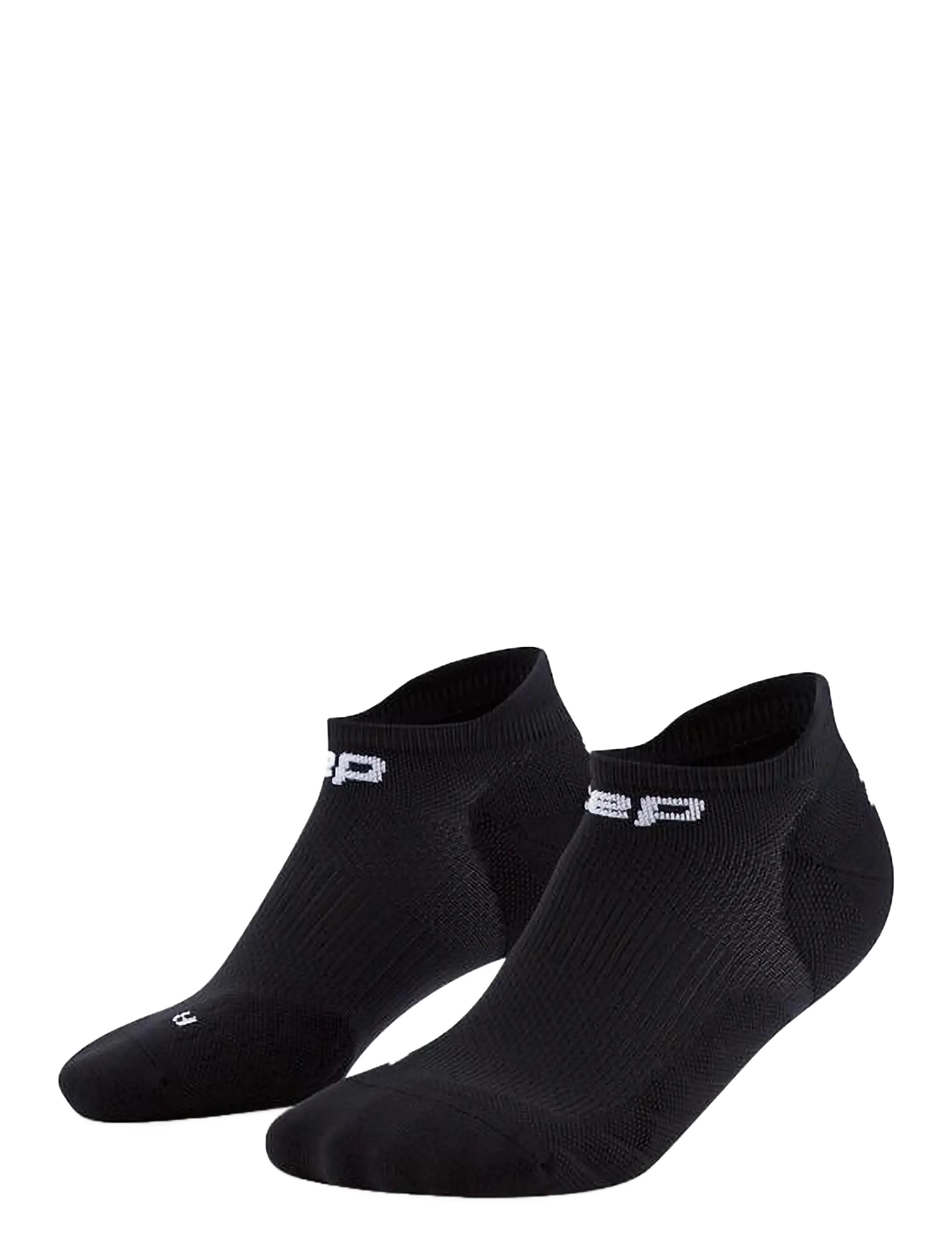 CEP CORE RUN SOCKS, NO SHOW, 5.0 - Underkläder - BLACK / black