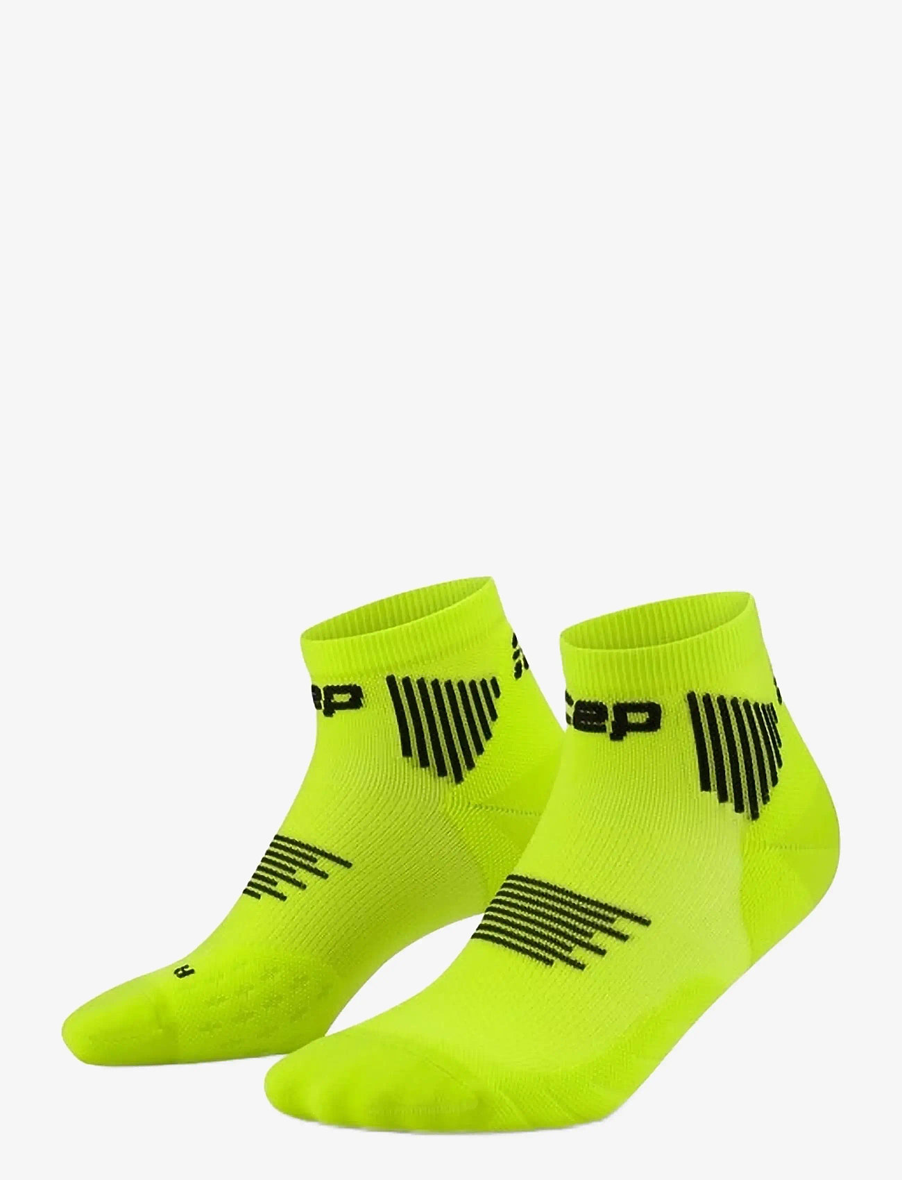 CEP - CORE RUN SOCKS, LOW CUT, 5.0 - sportsocken - lime/black - 0
