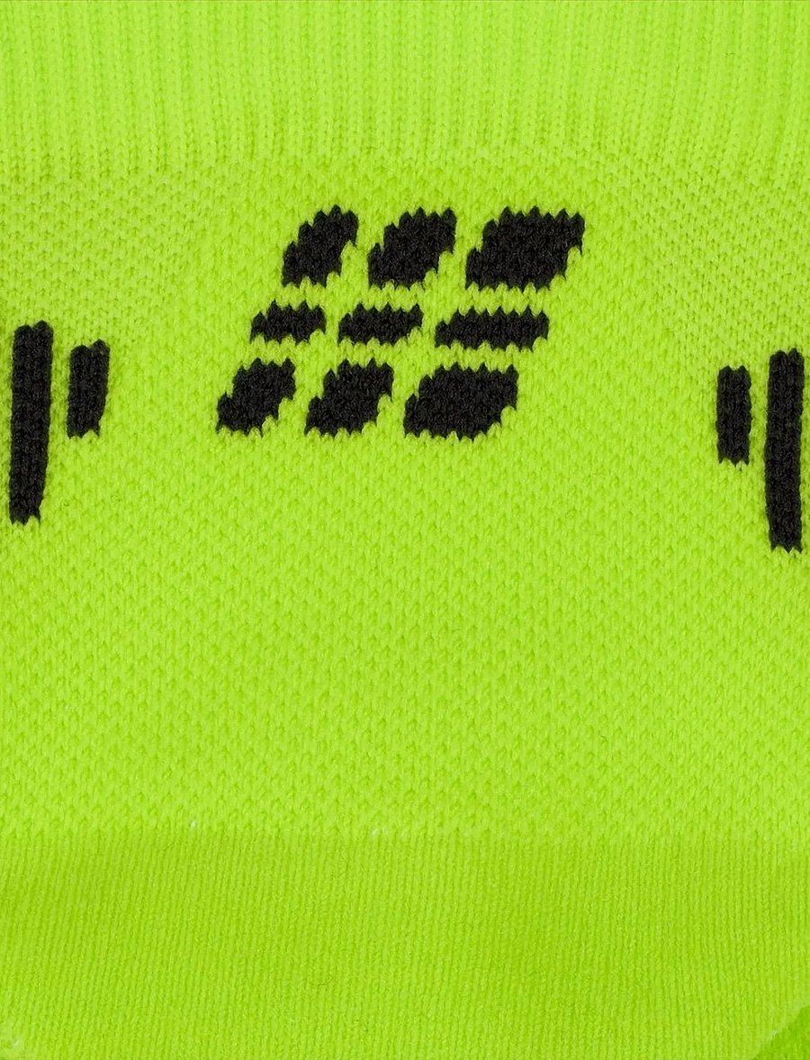 CEP - CORE RUN SOCKS, LOW CUT, 5.0 - sportinės kojinės - lime/black - 5