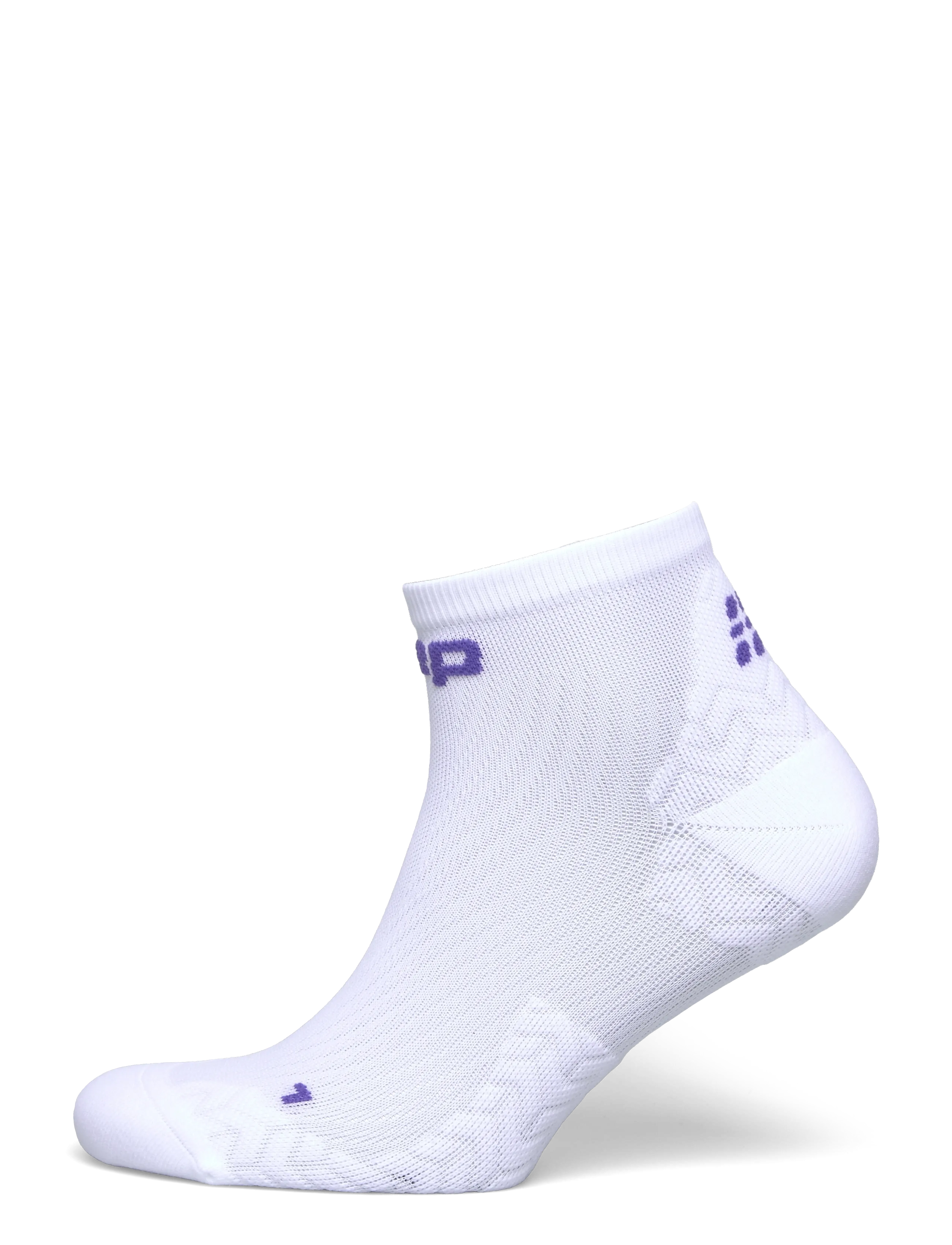 CEP Core Run Ultralight Socks, Low Cut, 4.0, IV, White, Sport Clothing > Sport Socks, Herre