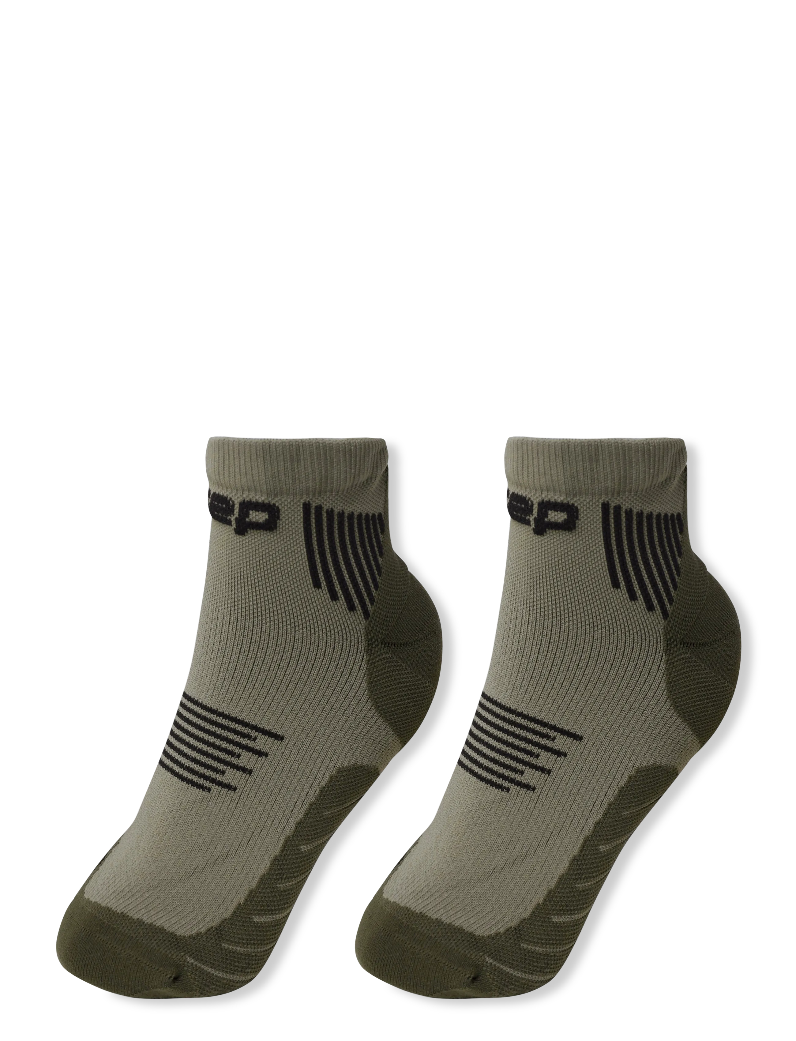 CEP - CORE RUN SOCKS, LOW CUT, 5.0 - olive - 1