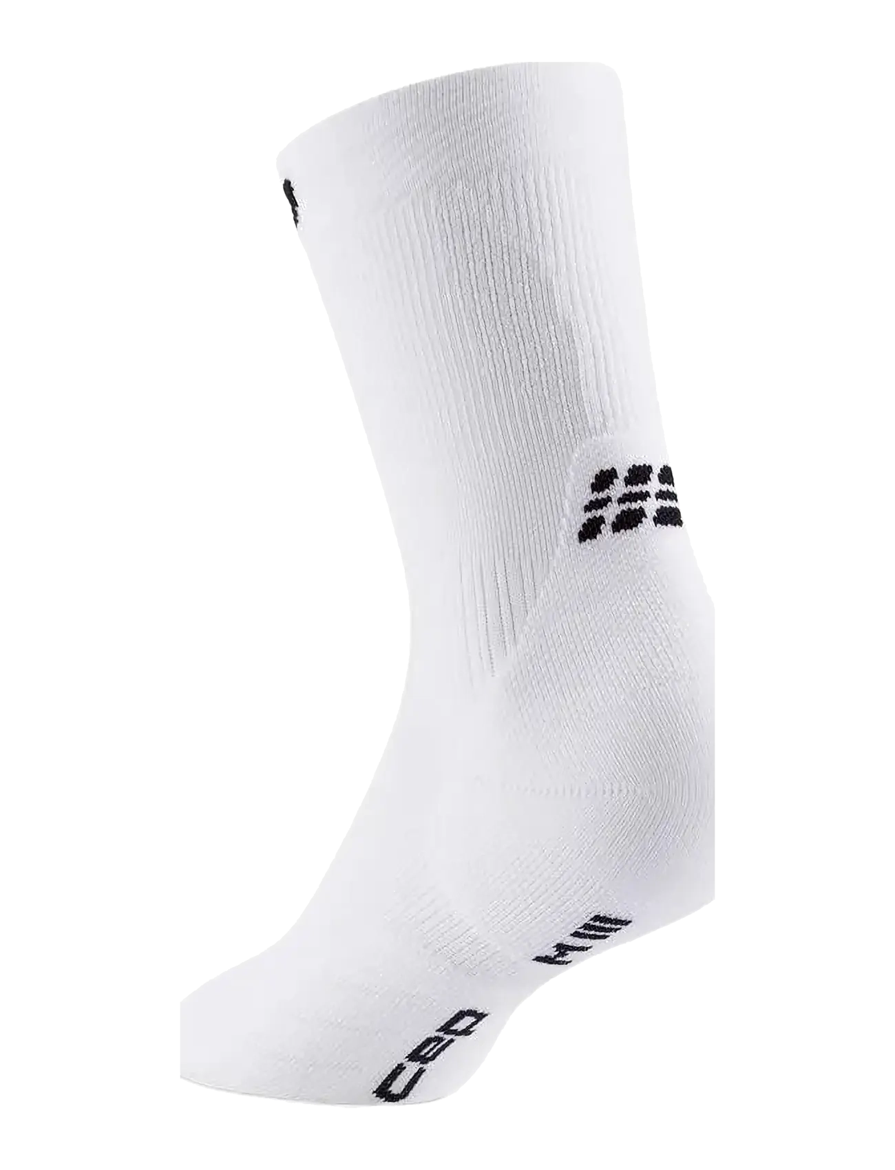 CEP - CORE RUN SOCKS, MID CUT, 5.0 - laveste priser - white - 2