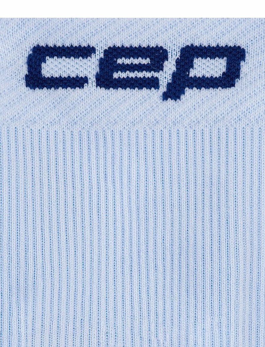 CEP - CORE RUN SOCKS, MID CUT, 5.0 - strümpfe - blue/ice - 3