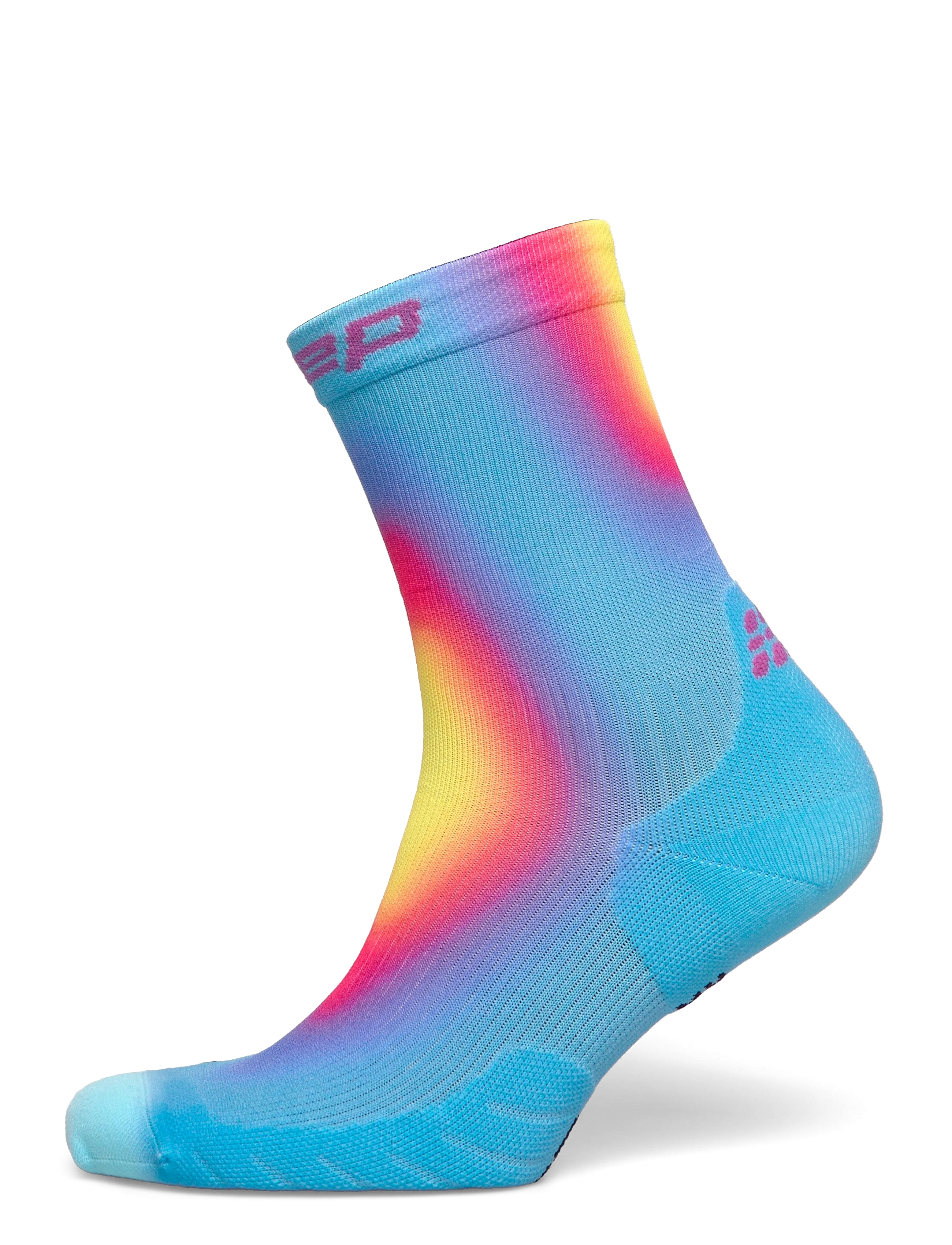 CEP CORE RUN EDT. GRADIENT SOCKS, MID CUT, 5.0 - Spordisokid - BLUE/YELLOW / blue