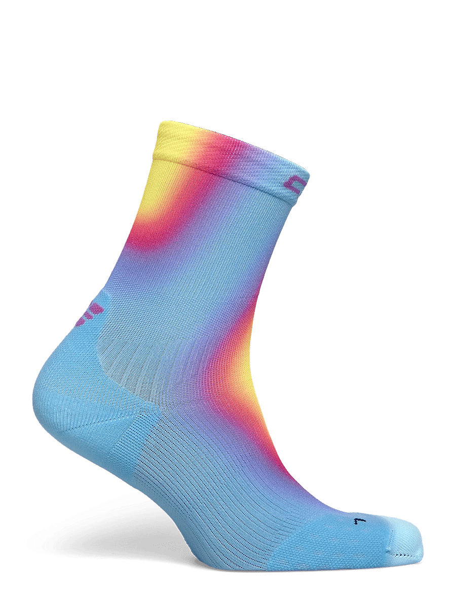 CEP - CORE RUN EDT. GRADIENT SOCKS, MID CUT, 5.0 - blue/yellow - 1