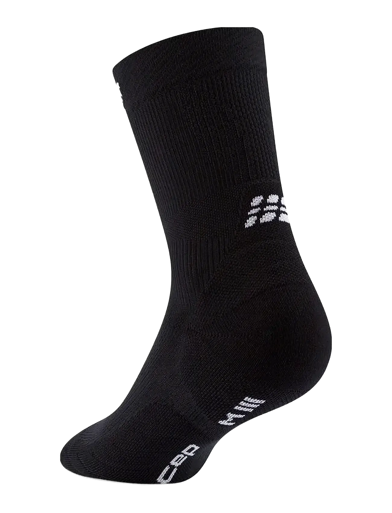 CEP - CORE RUN SOCKS, MID CUT, 5.0 - laveste priser - black - 2