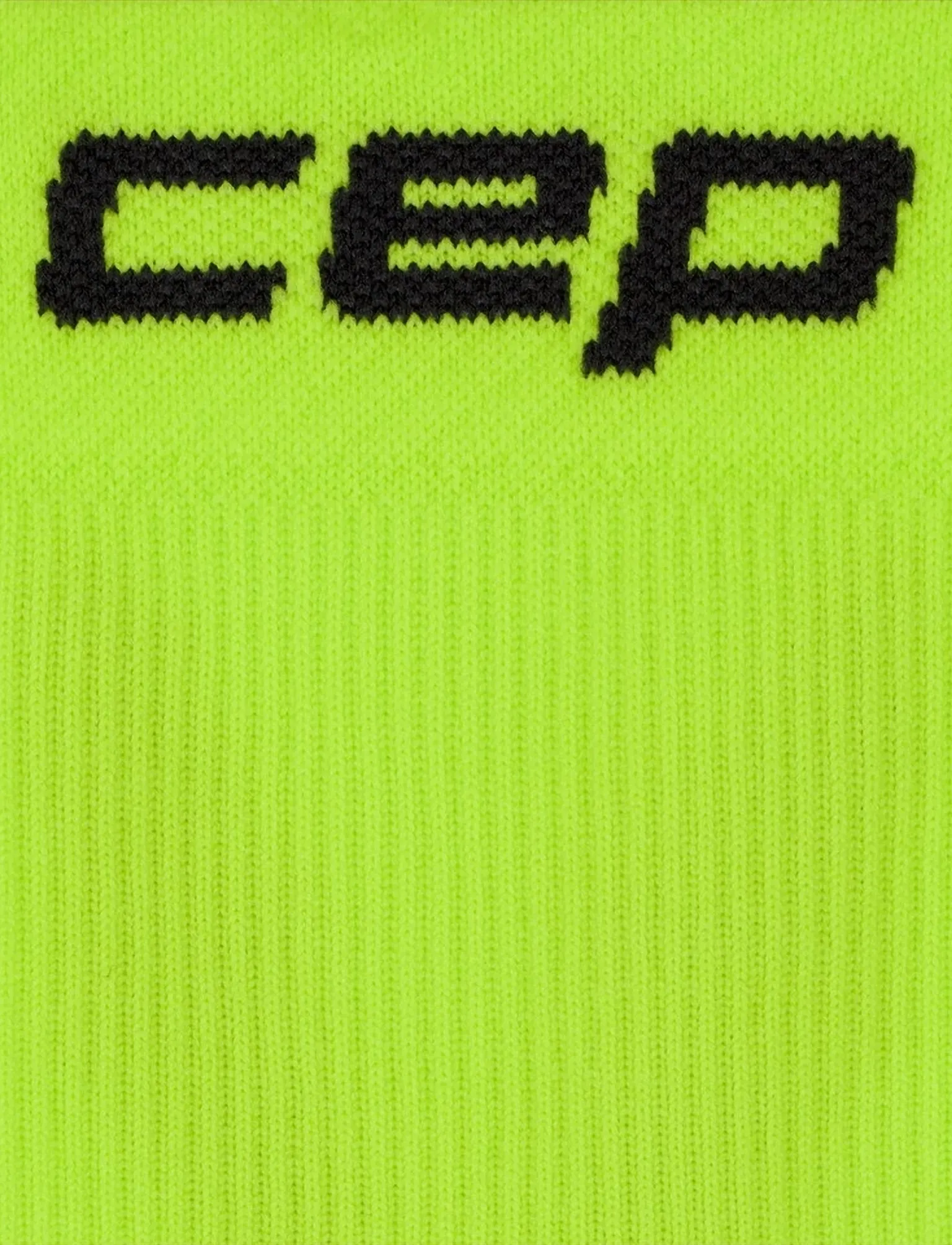 CEP - CORE RUN SOCKS, MID CUT, 5.0 - die niedrigsten preise - lime/black - 3