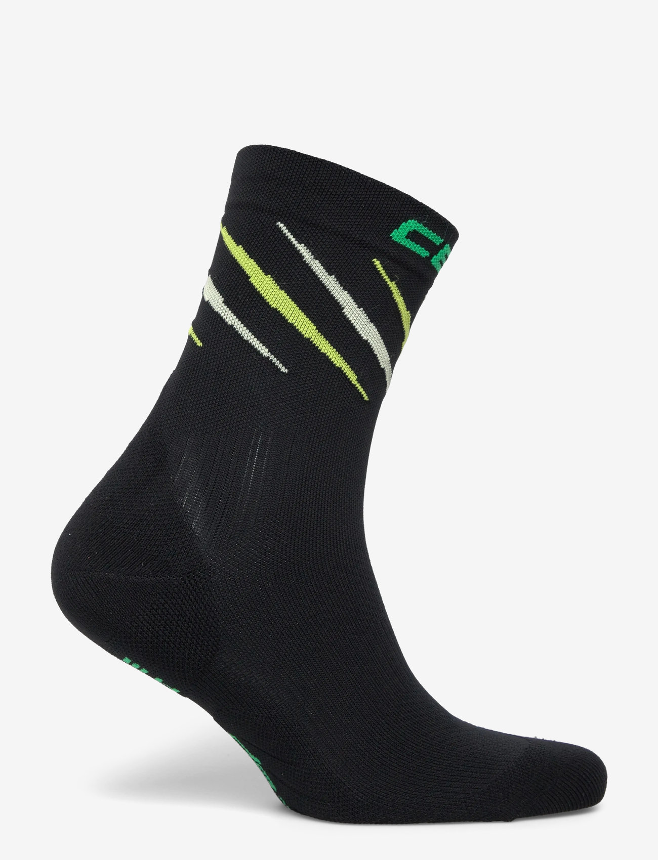 CEP - RUN EDT. CLAWS SOCKS, MID CUT - alhaisimmat hinnat - black/green mix - 1