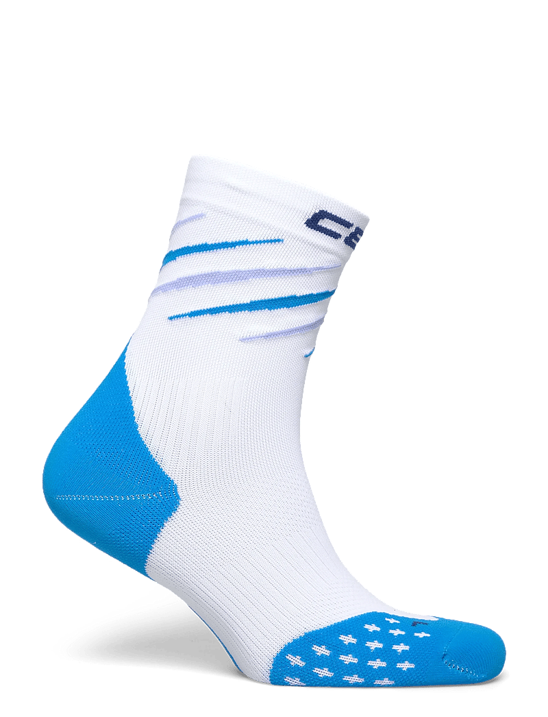 CEP - RUN EDT. CLAWS SOCKS, MID CUT - träningsstrumpor - white/blue mix - 1