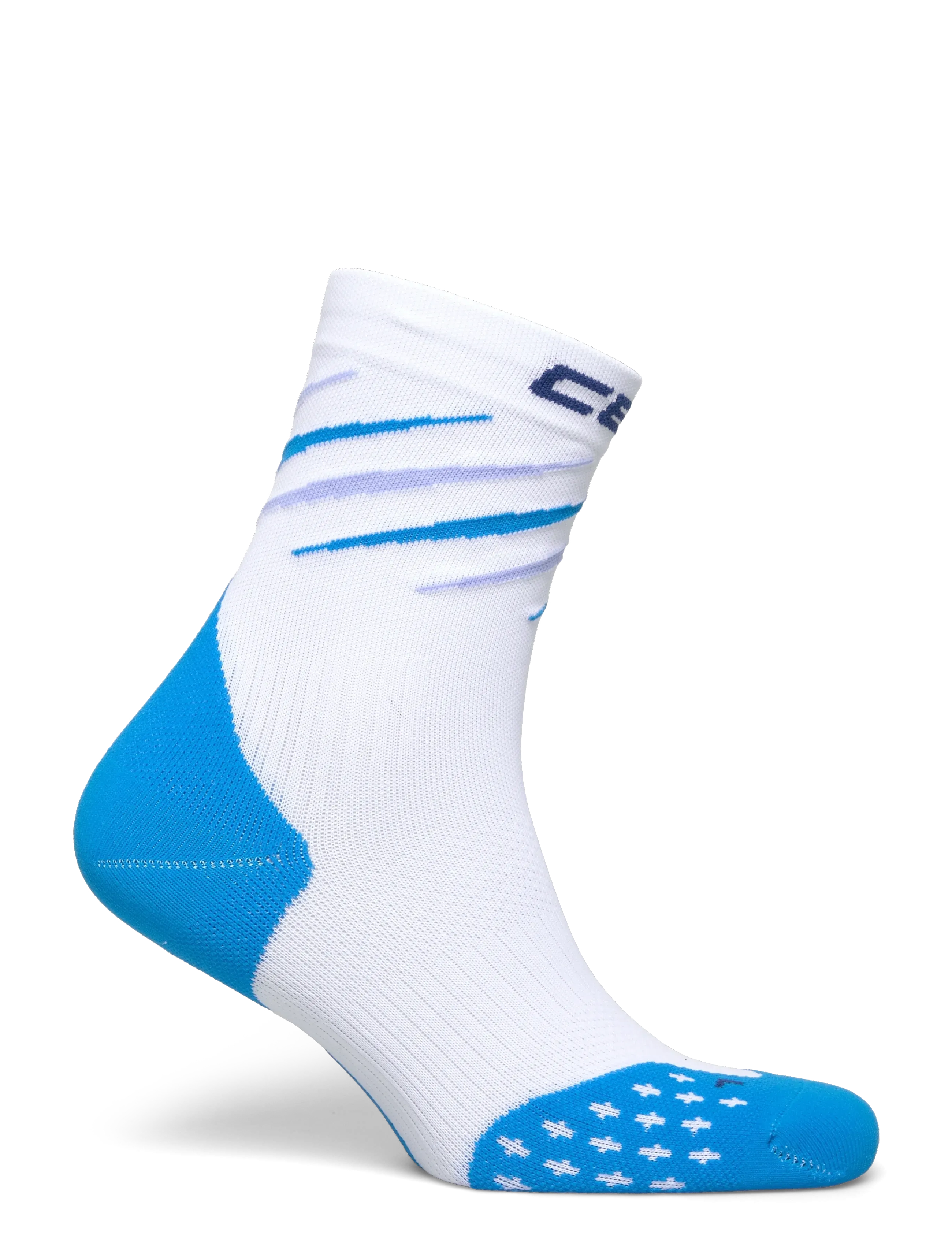 CEP - RUN EDT. CLAWS SOCKS, MID CUT - die niedrigsten preise - white/blue mix - 1