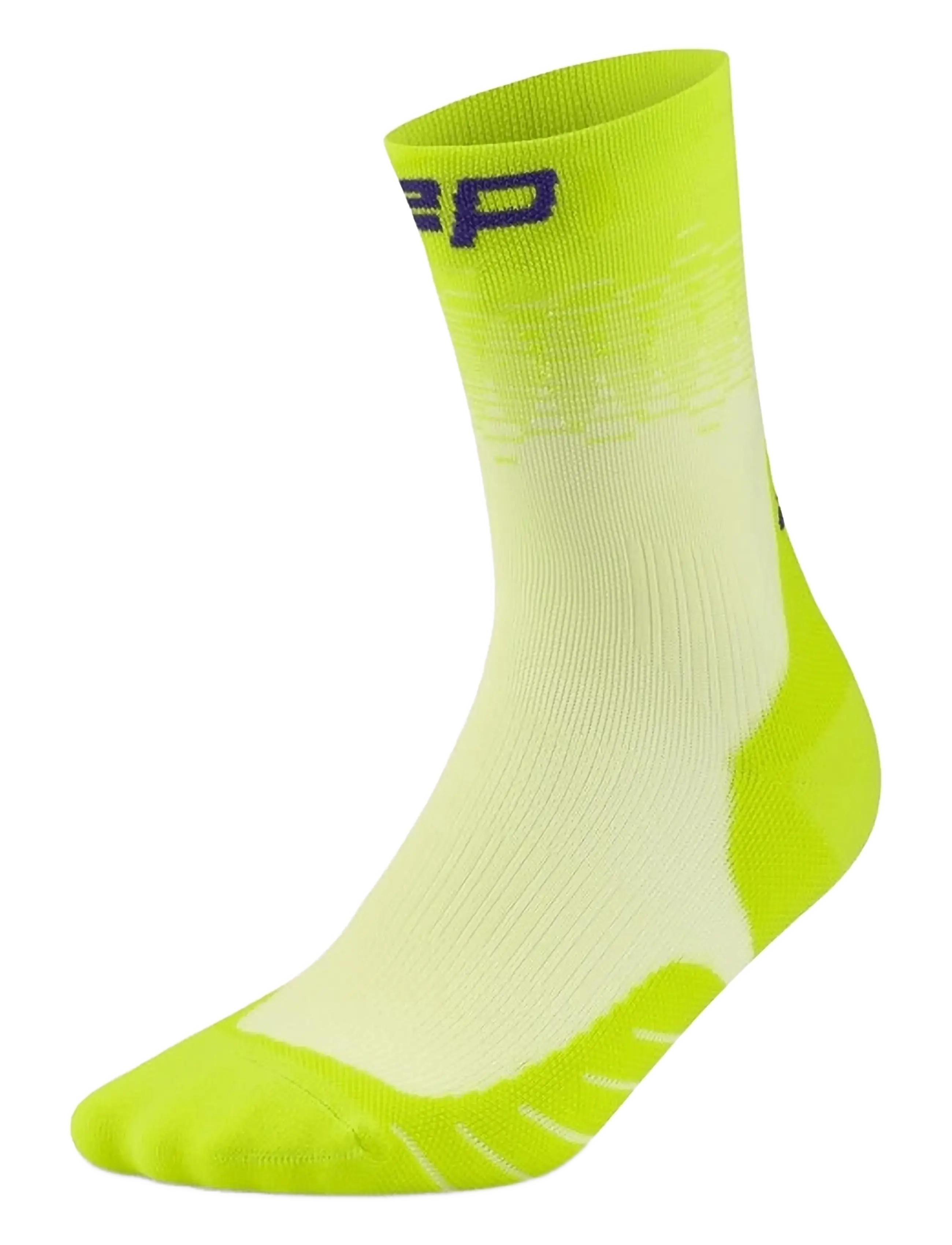CEP - CORE RUN EDT. FADE SOCKS, MID CUT - aluspesu ja sokid - lime/blue - 1