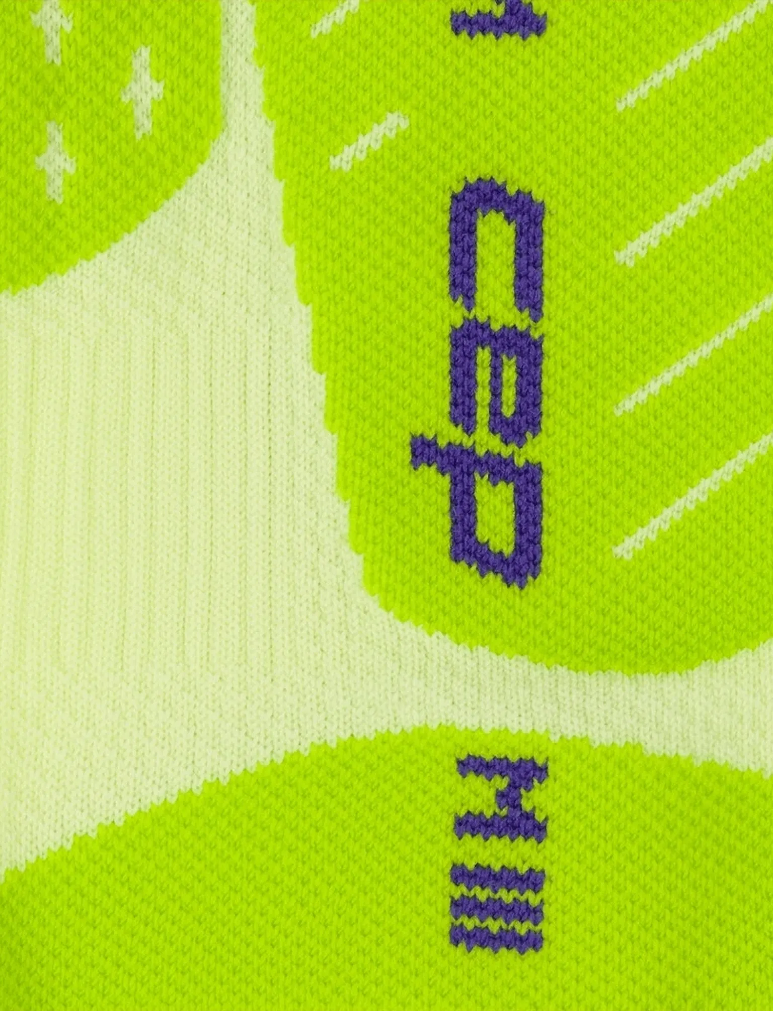 CEP - CORE RUN EDT. FADE SOCKS, MID CUT - aluspesu ja sokid - lime/blue - 4