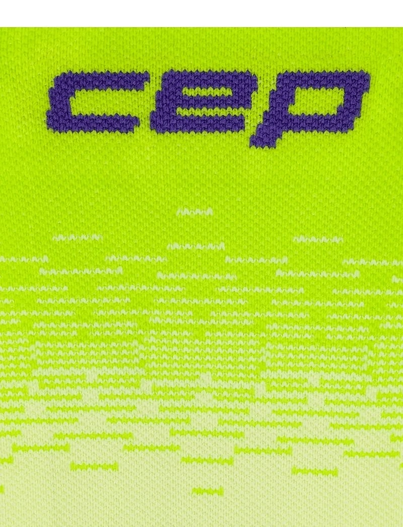 CEP - CORE RUN EDT. FADE SOCKS, MID CUT - strümpfe - lime/blue - 5
