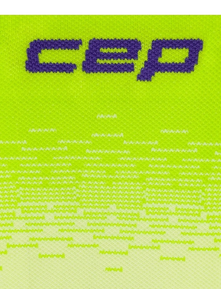 CEP - CORE RUN EDT. FADE SOCKS, MID CUT - aluspesu ja sokid - lime/blue - 5