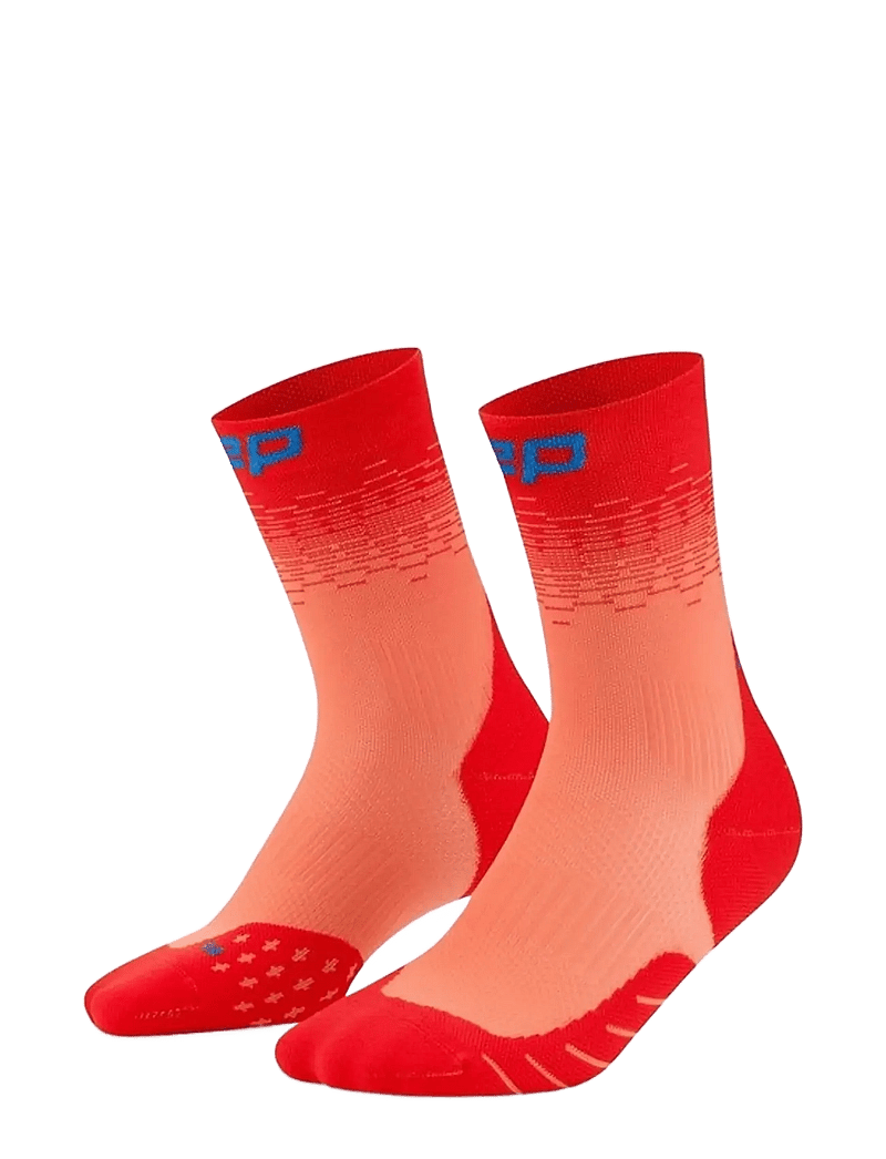 CEP - CORE RUN EDT. FADE SOCKS, MID CUT - undertøj og sokker - red/blue - 0