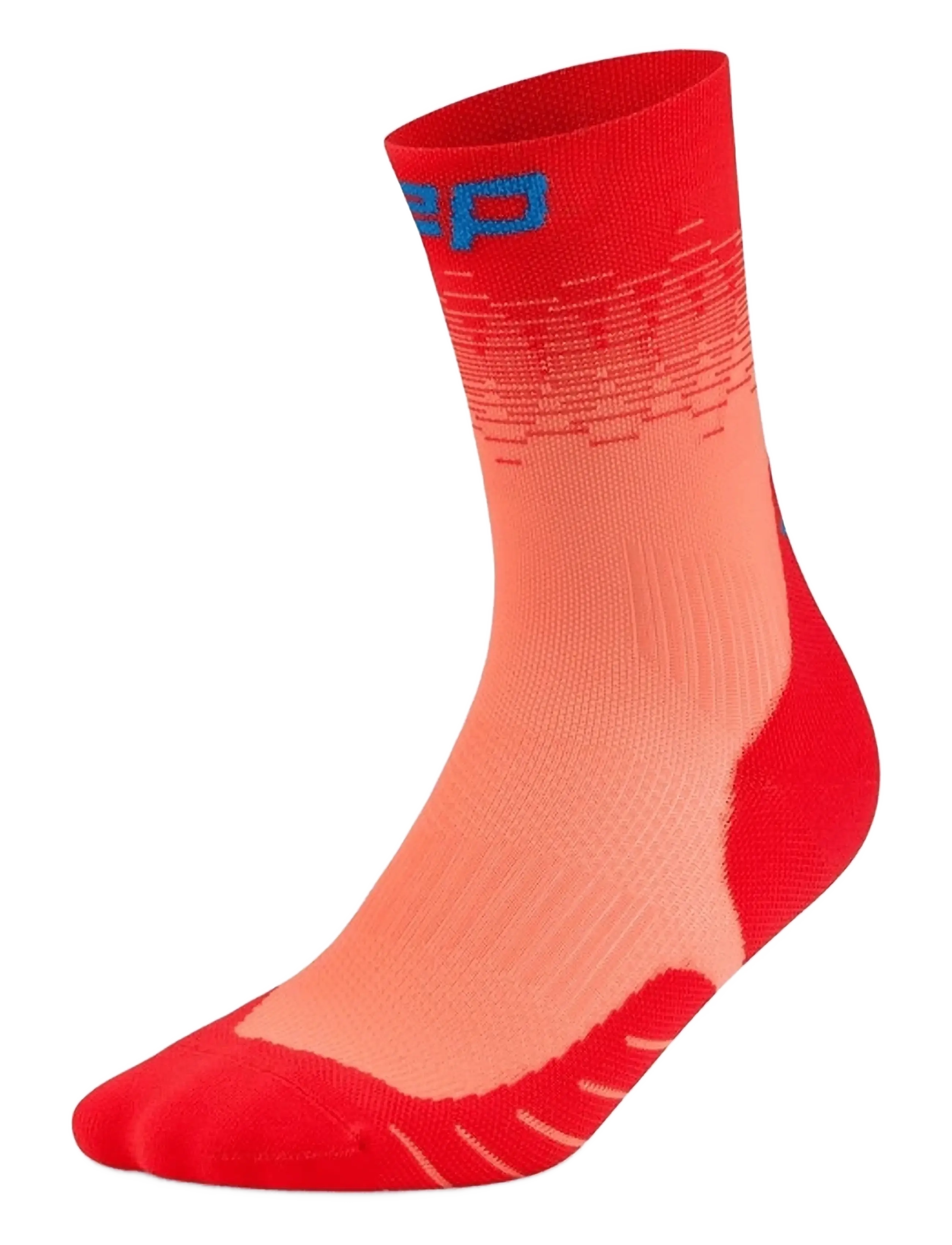 CEP - CORE RUN EDT. FADE SOCKS, MID CUT - strümpfe - red/blue - 1