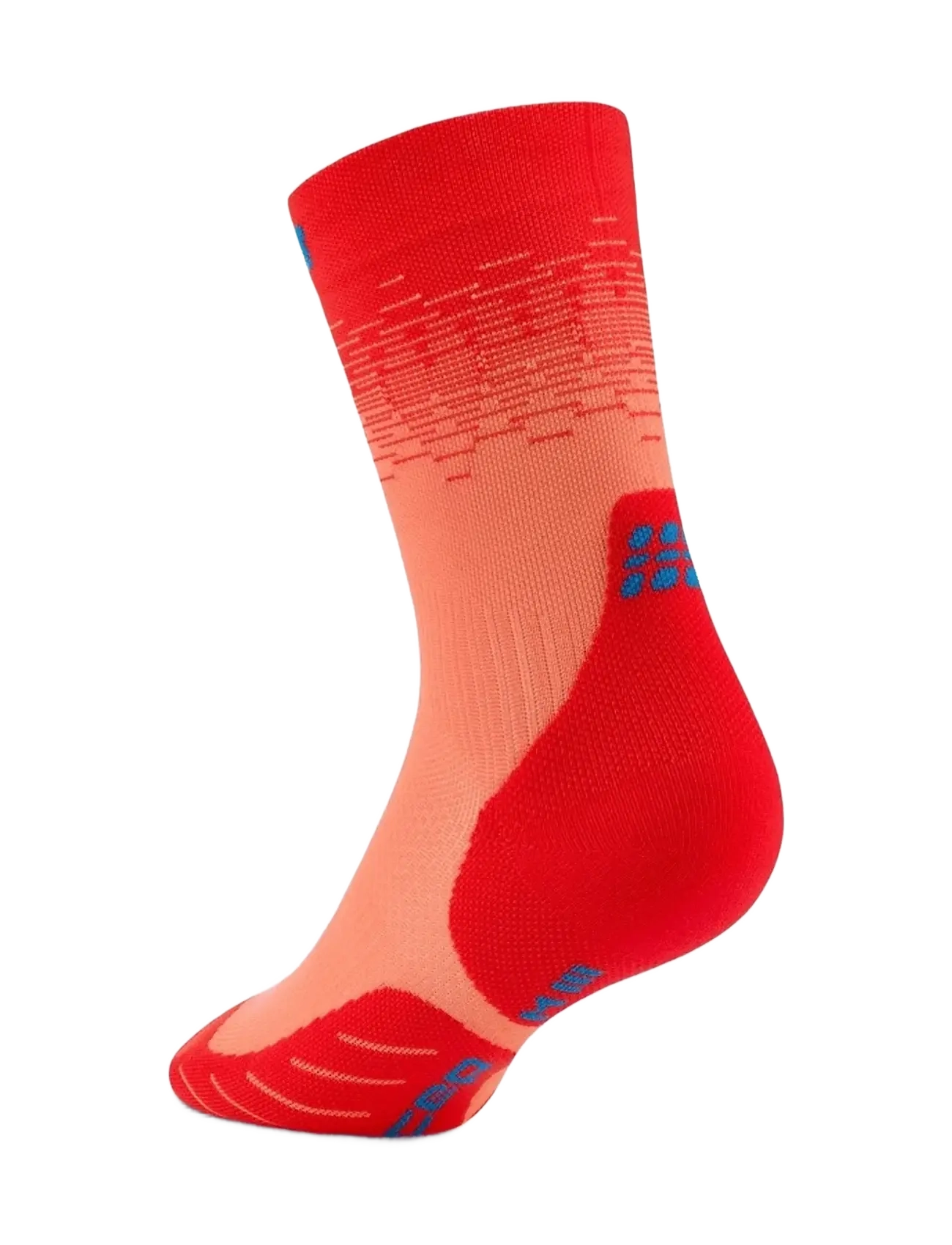 CEP - CORE RUN EDT. FADE SOCKS, MID CUT - strümpfe - red/blue - 2