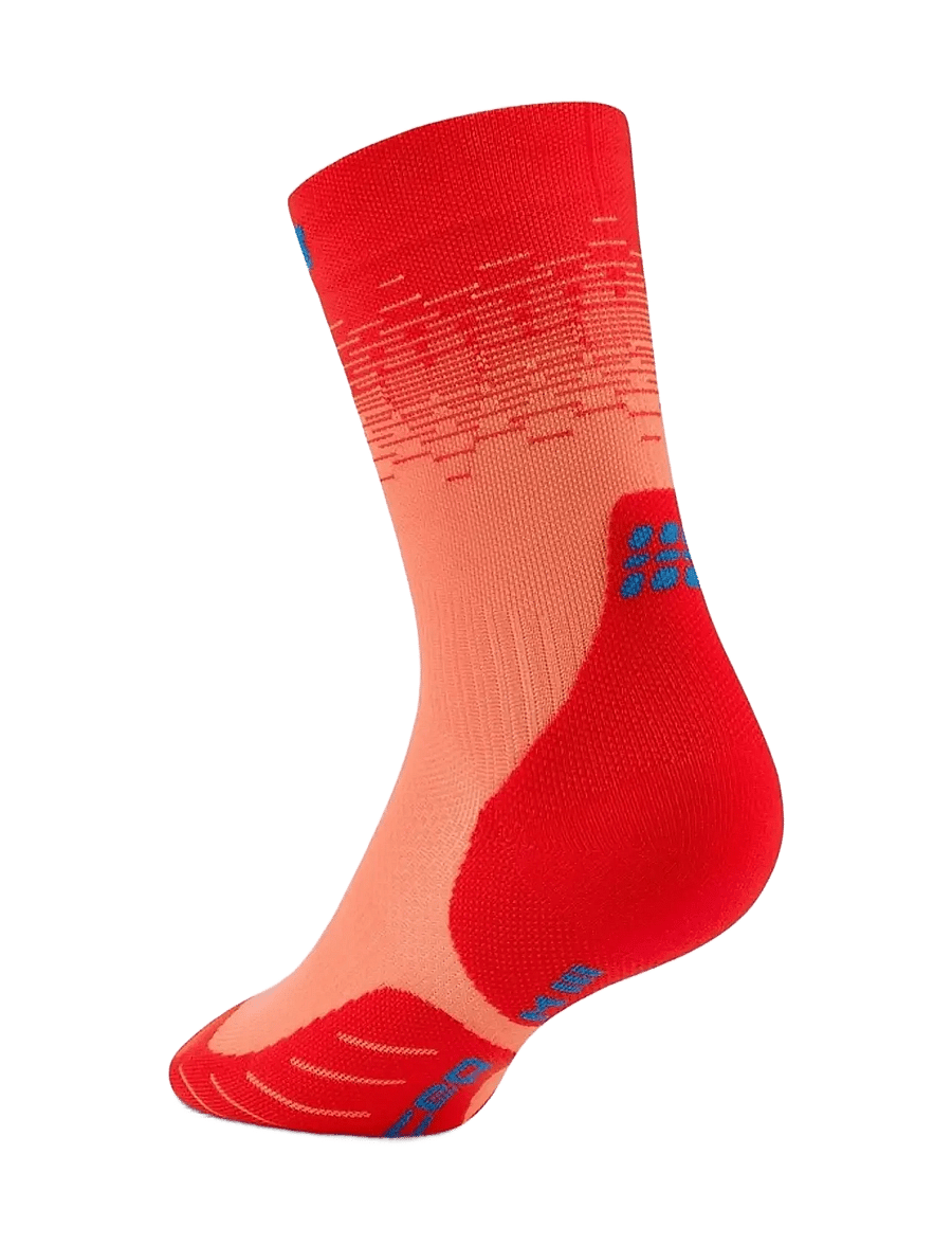 CEP - CORE RUN EDT. FADE SOCKS, MID CUT - strümpfe - red/blue - 2