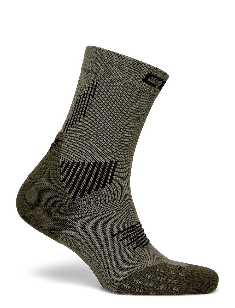 CEP - CORE RUN SOCKS, MID CUT, 5.0 - olive - 1