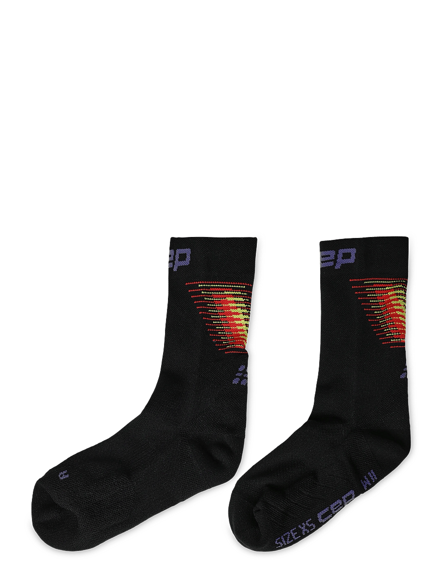 CEP - CORE RUN EDT. HALO SOCKS, MID CUT - undertøj og sokker - black/red - 1