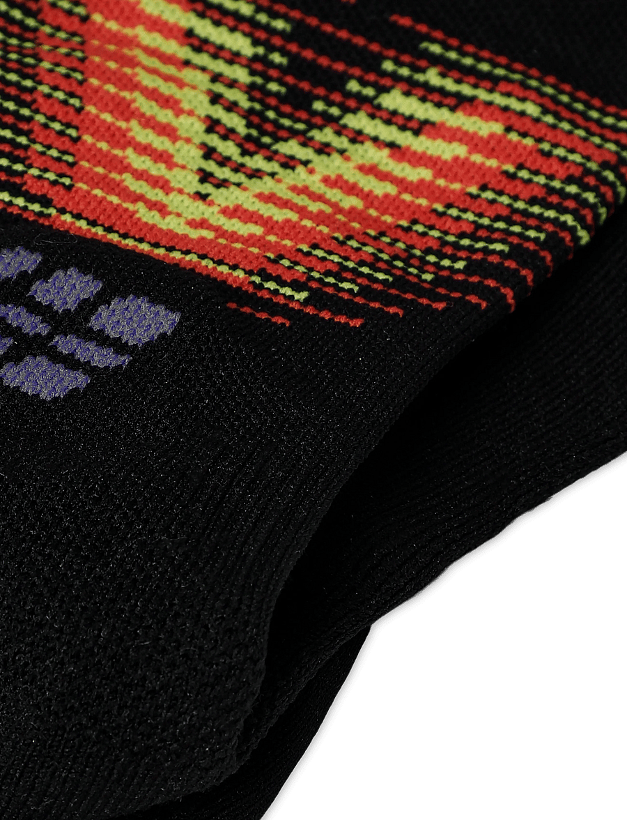 CEP - CORE RUN EDT. HALO SOCKS, MID CUT - undertøj og sokker - black/red - 2