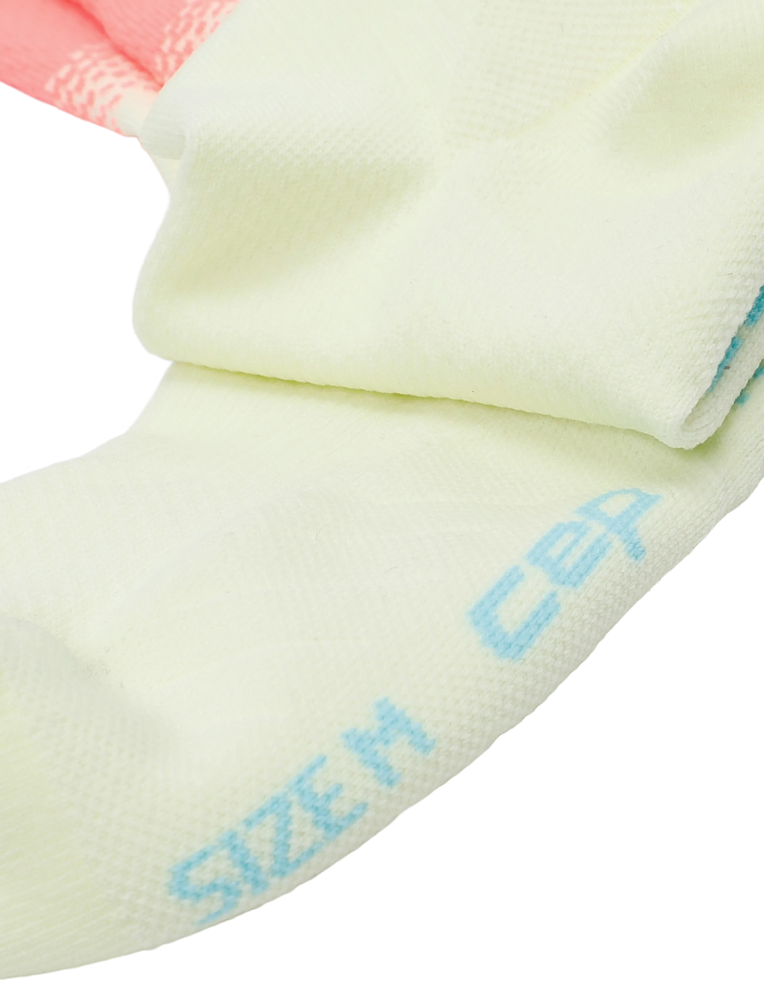 CEP - CORE RUN EDT. SPLIT SOCKS, MID CUT, 5.0 - lime/neon coral - 2