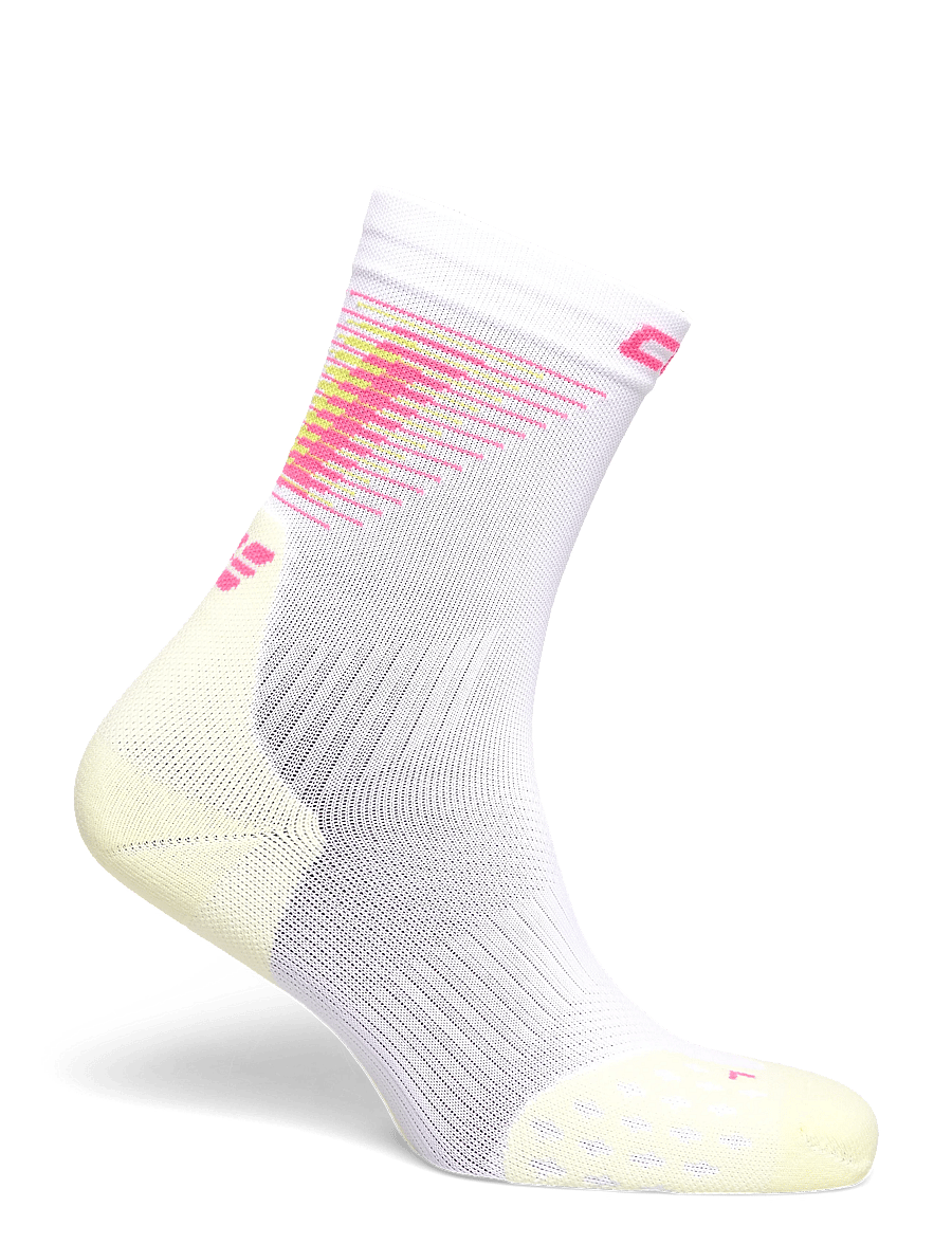 CEP - CORE RUN EDT. HALO SOCKS, MID CUT - underwear & socks - white/lime - 1