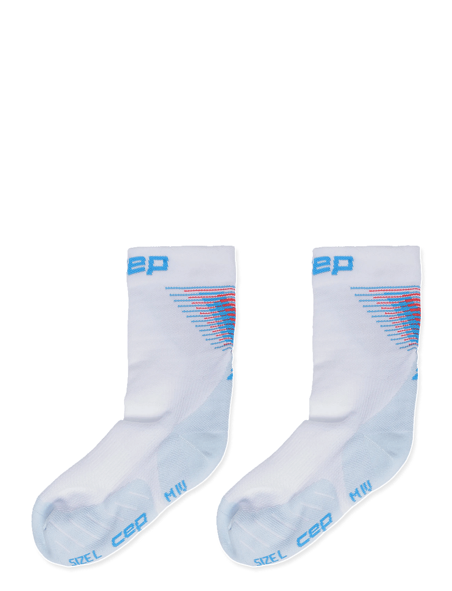 CEP - CORE RUN EDT. HALO SOCKS, MID CUT - white/blue - 1