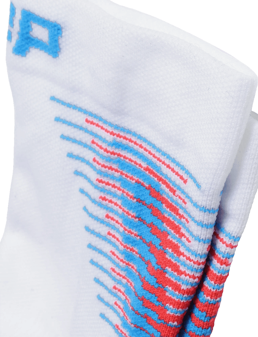 CEP - CORE RUN EDT. HALO SOCKS, MID CUT - white/blue - 2