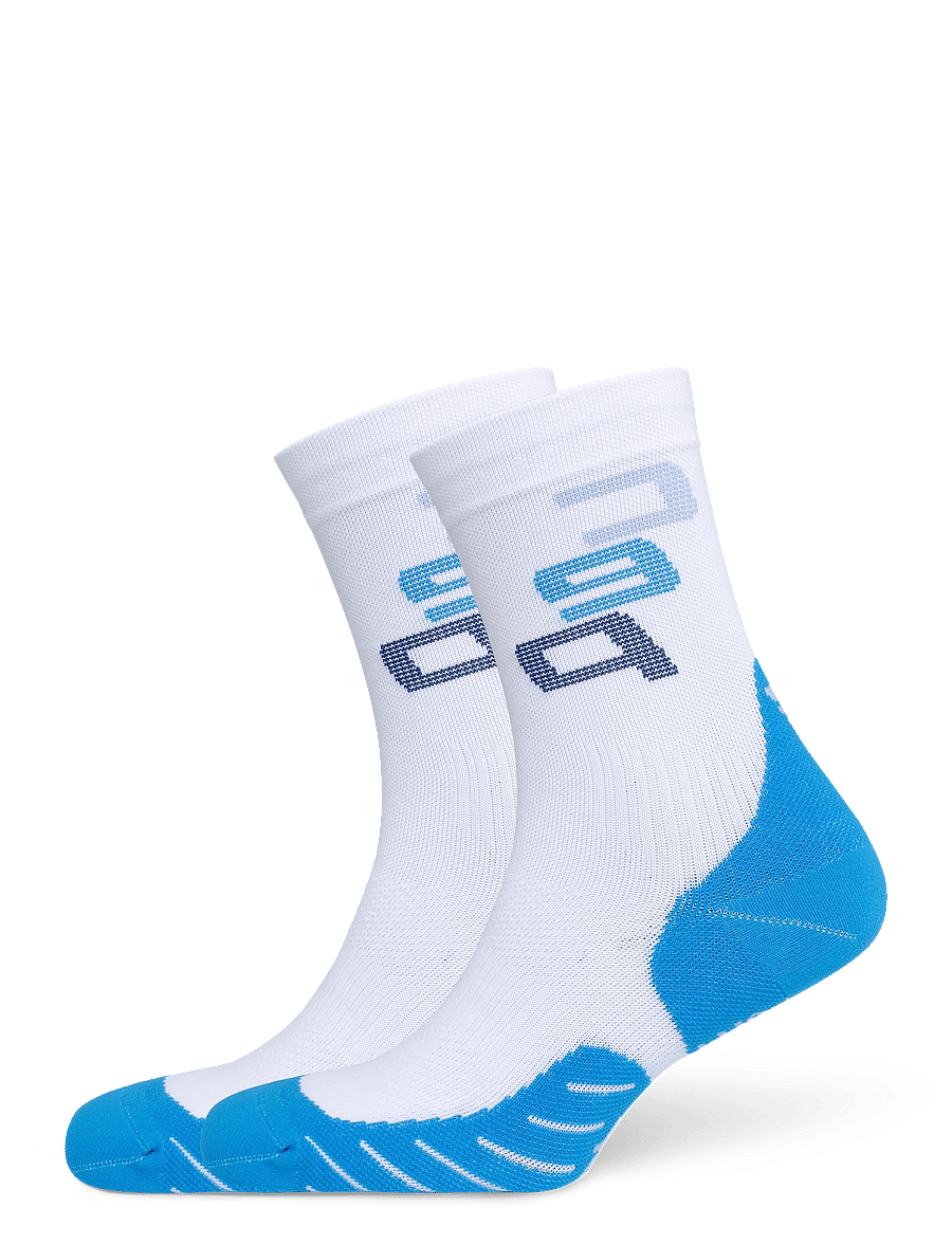 CEP - CORE RUN EDT. STEPS SOCKS, MID CUT - spordisokid - white/blue - 0