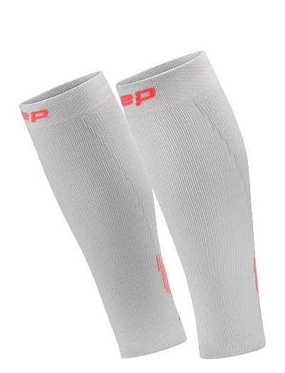 CEP CORE RUN SLEEVES, CALF, 5.0 - Benstøtter - GREY / grey