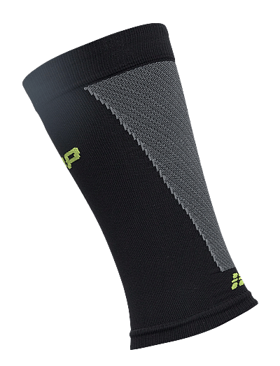 CEP CORE RUN ULTRALIGHT SLEEVES, CALF, 4.0 - Benstøtter - BLACK/GREY / black