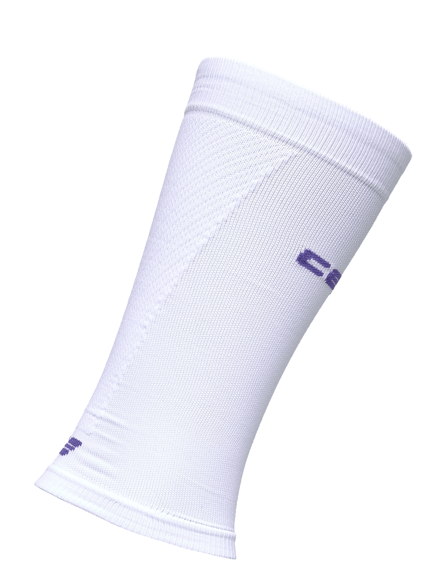 CEP - CORE RUN ULTRALIGHT SLEEVES, CALF, 4.0 - wadenstützen - white - 1