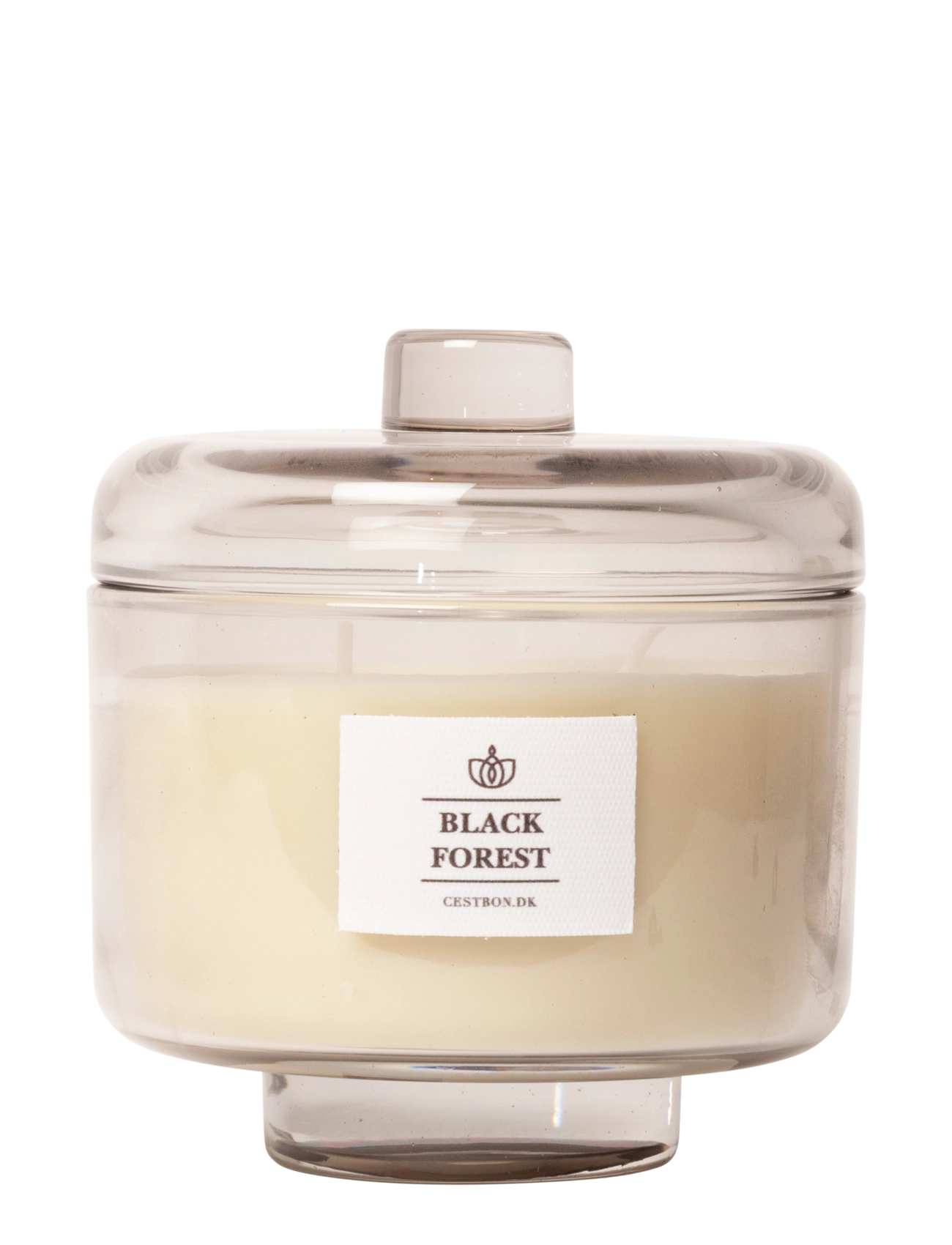 C'est Bon Scented candle - Valentine's day - BLACK / clear
