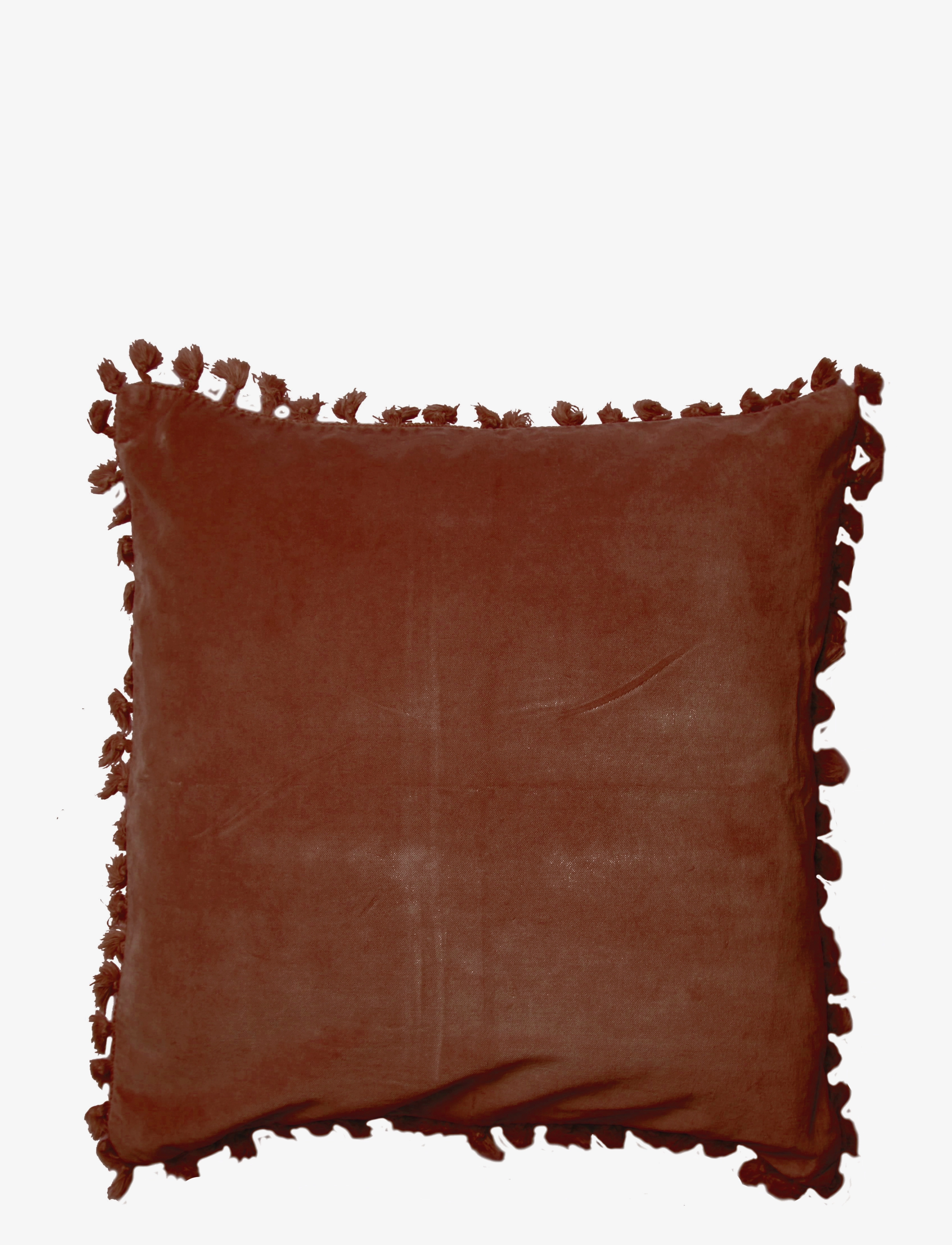 C'est Bon Velvet Cushion Cover, Pudebetræk, Rød, Str: 45X45CM