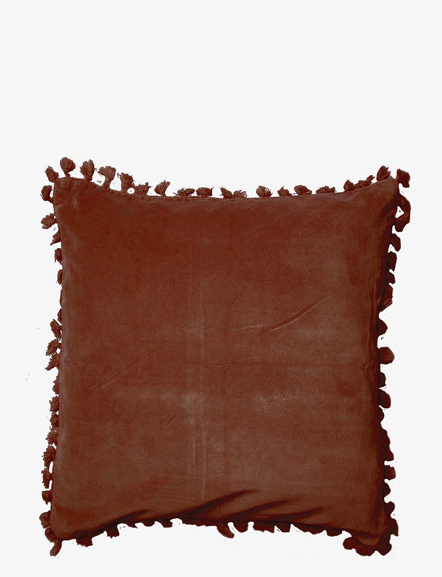 C'est Bon - Velvet cushion cover - kissenbezüge - red - 0