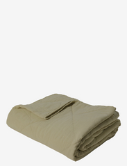 Bedspread cotton w linentassels - LINEN