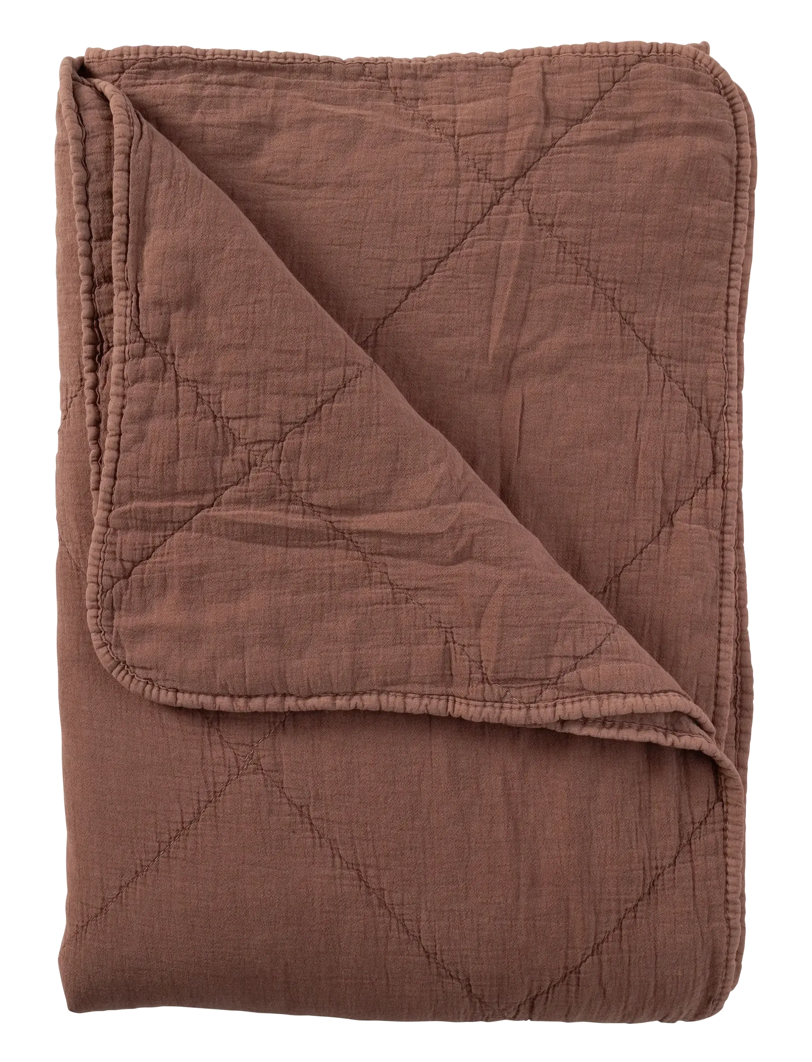 C'est Bon Bedspread - Tekstiler - CHESTNUT / brown