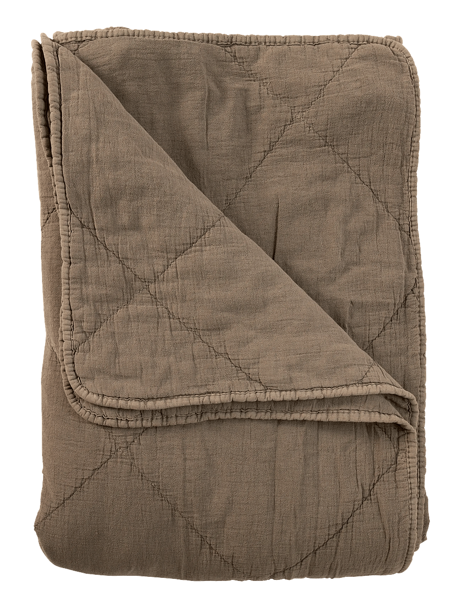 C'est Bon - Bedspread - tagesdecken - dark chocolate - 0