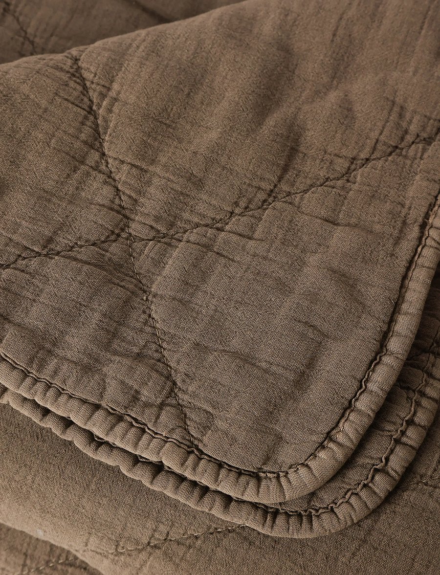 C'est Bon - Bedspread - tagesdecken - dark chocolate - 1