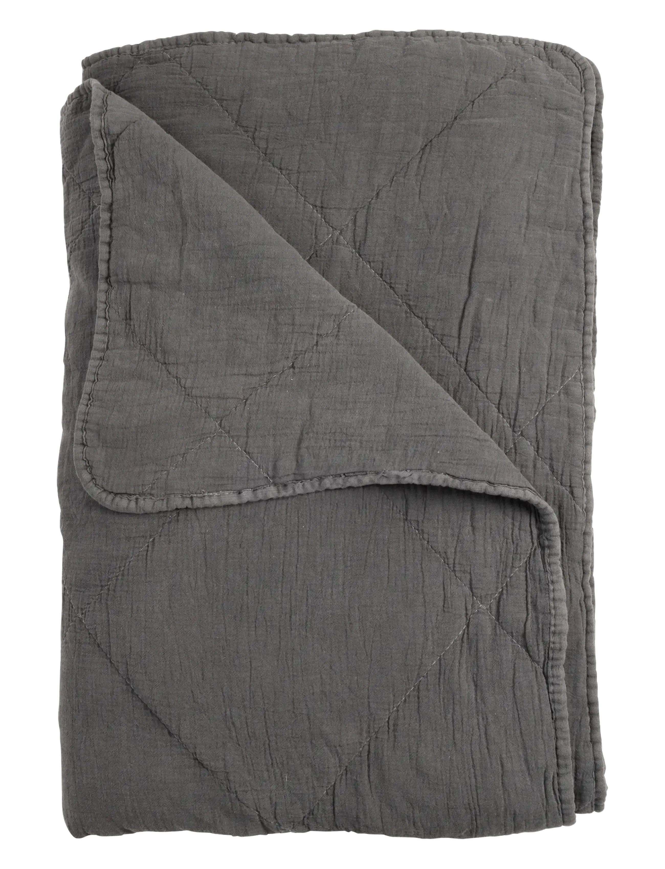 C'est Bon Bedspread - Tekstiler - DARK GREY / grey