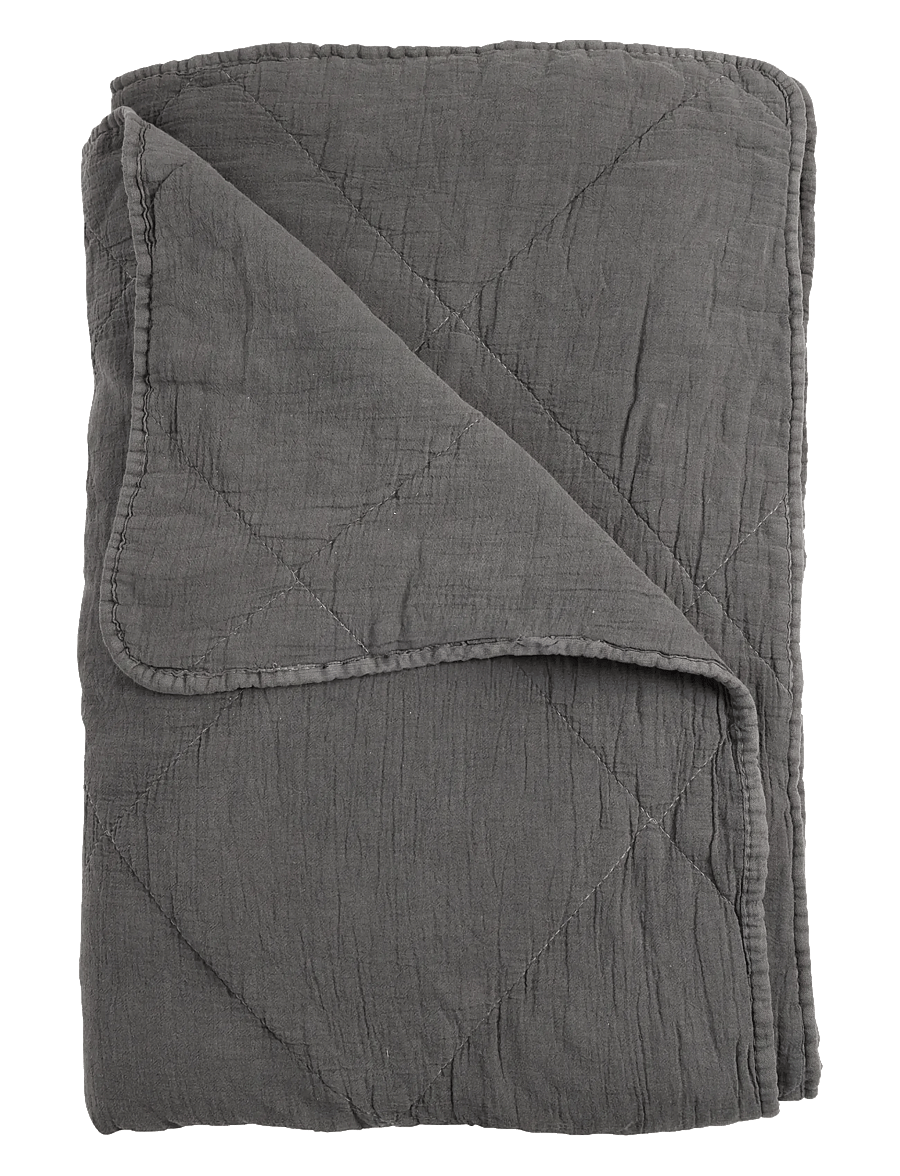 C'est Bon - Bedspread - kodu - dark grey - 0