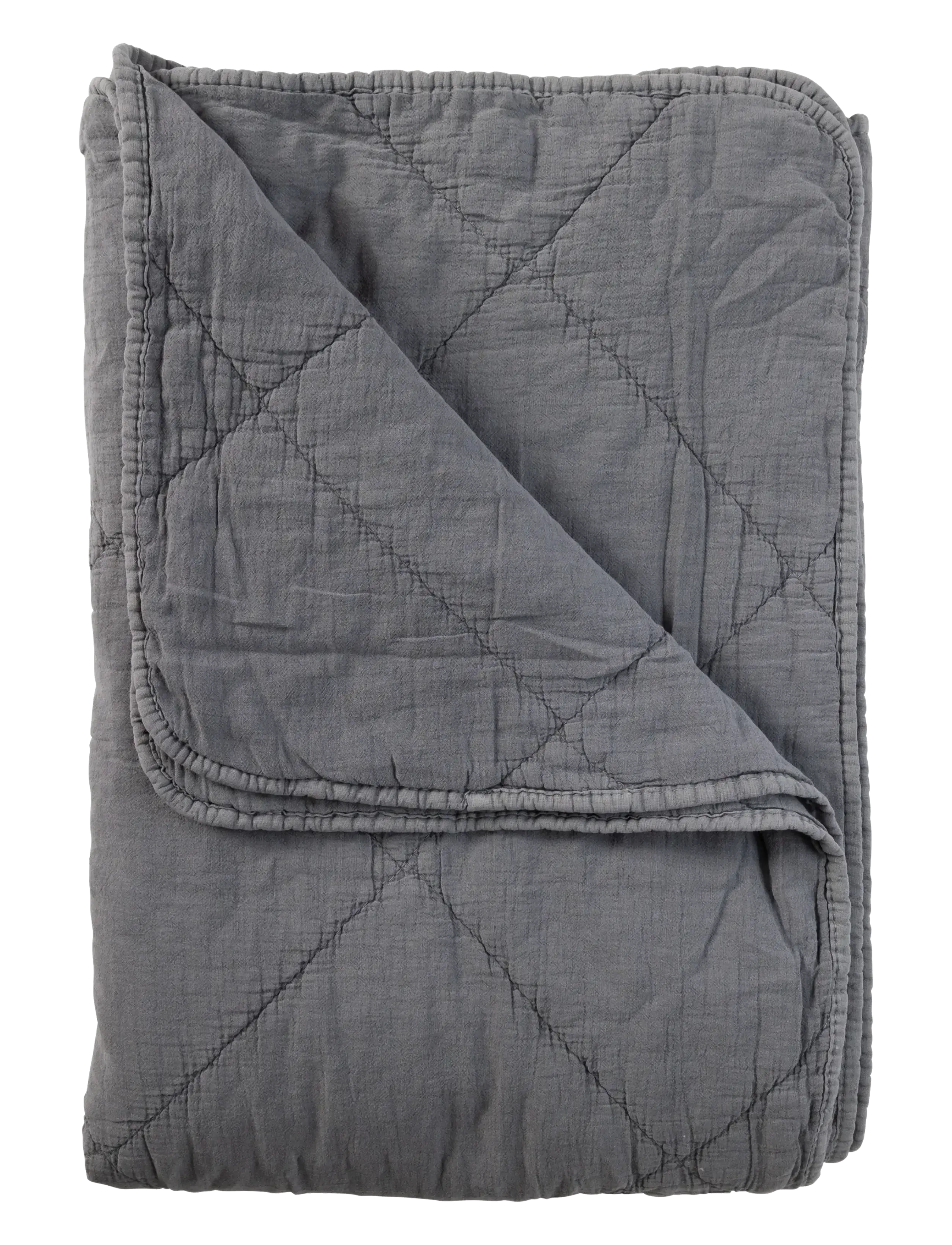 C'est Bon Bedspread - Tekstiler - SHADOW BLUE / blue