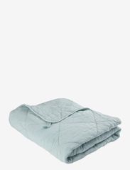 C'est Bon - Plaid cotton w linentassels - blankets & throws - mint - 0