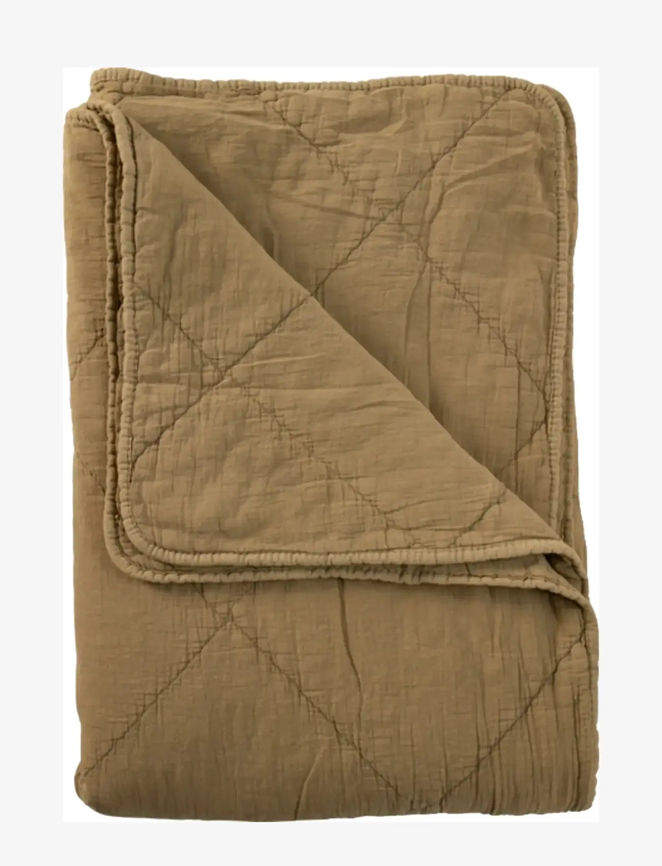 C'est Bon - Plaid cotton - geschenke unter chf 100 - dark yellow - 0