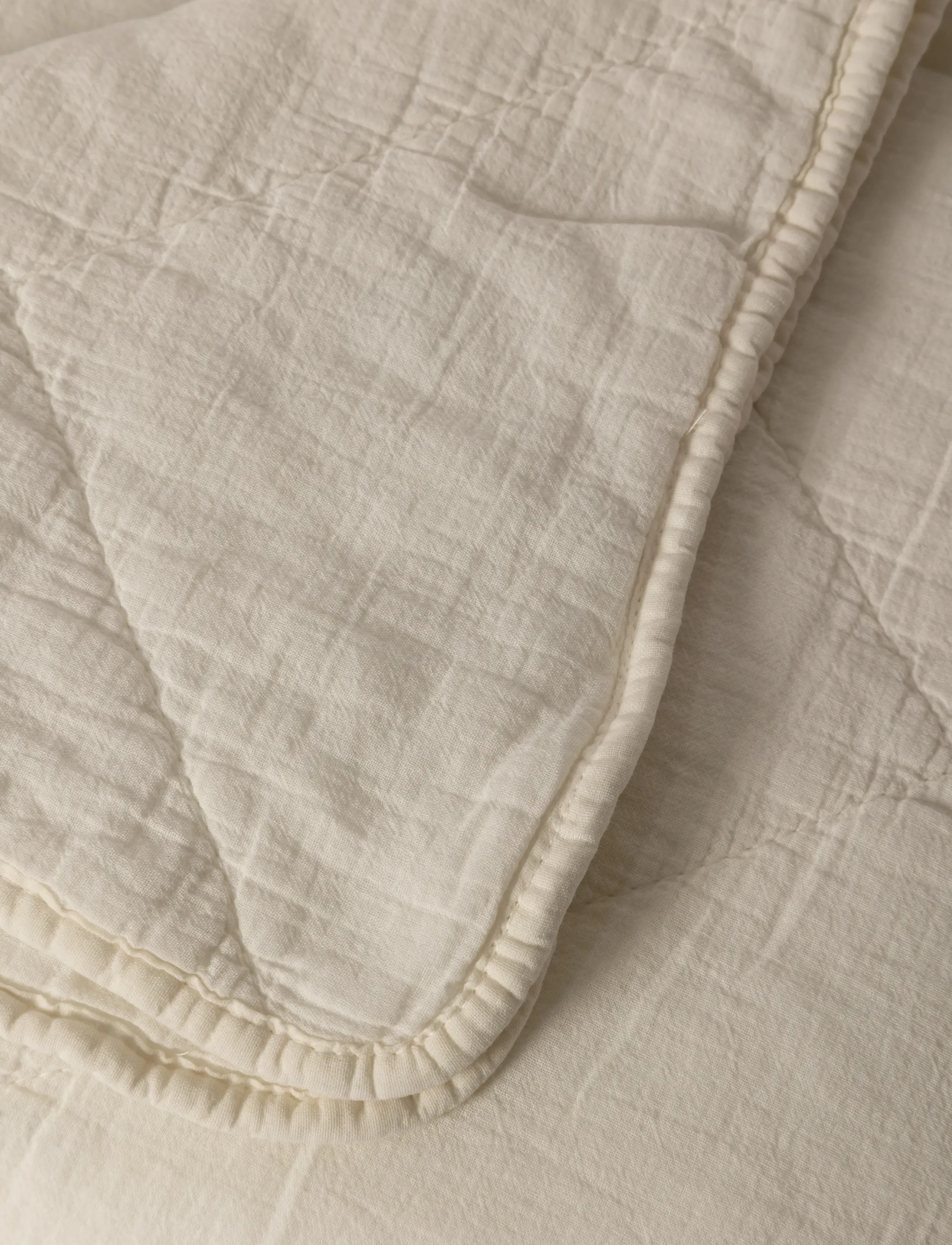 C'est Bon - Cotton throw - creme - 1