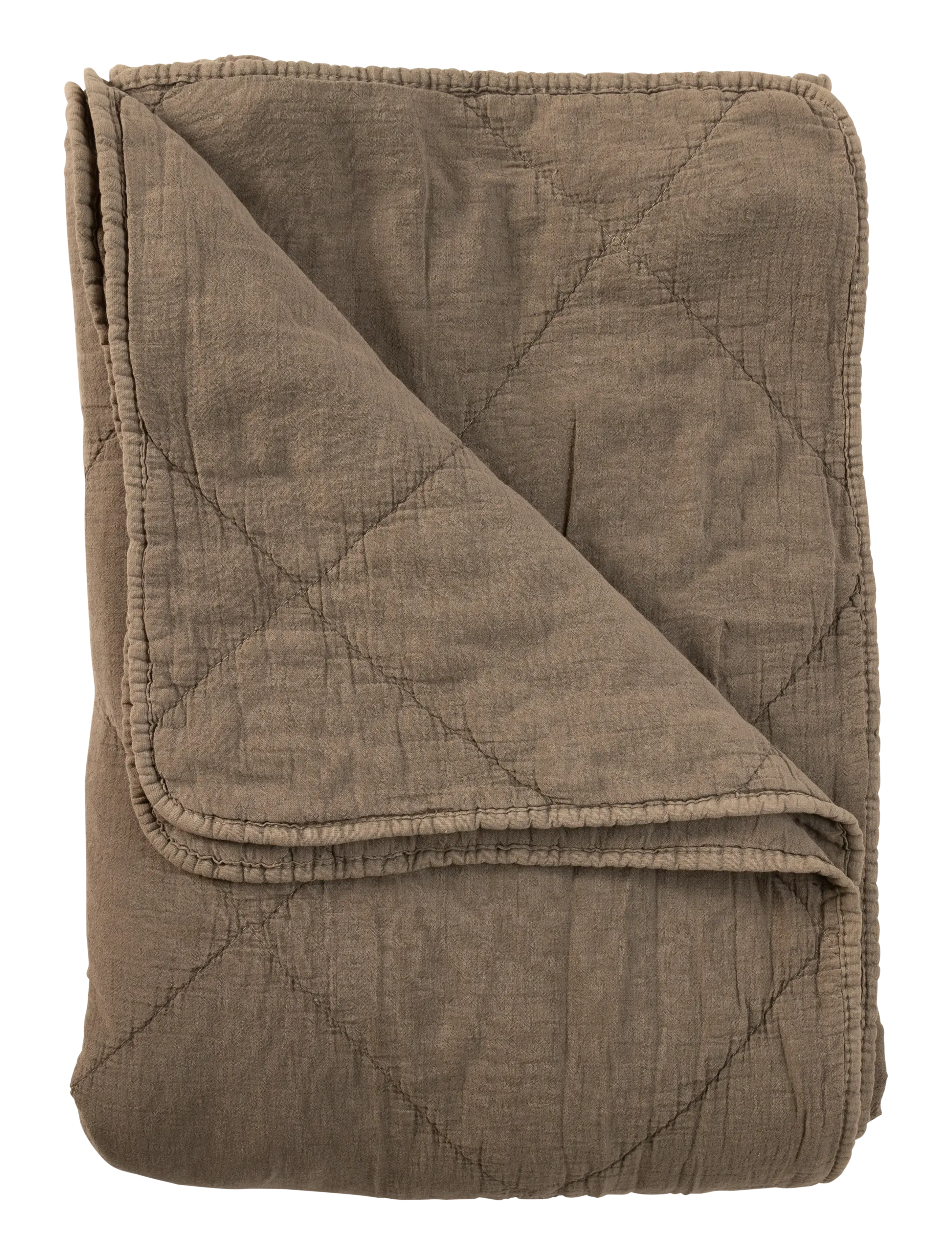 C'est Bon Cotton Throw, Unisex, Kissen & Blankets, Braun, Gr: 140X200CM