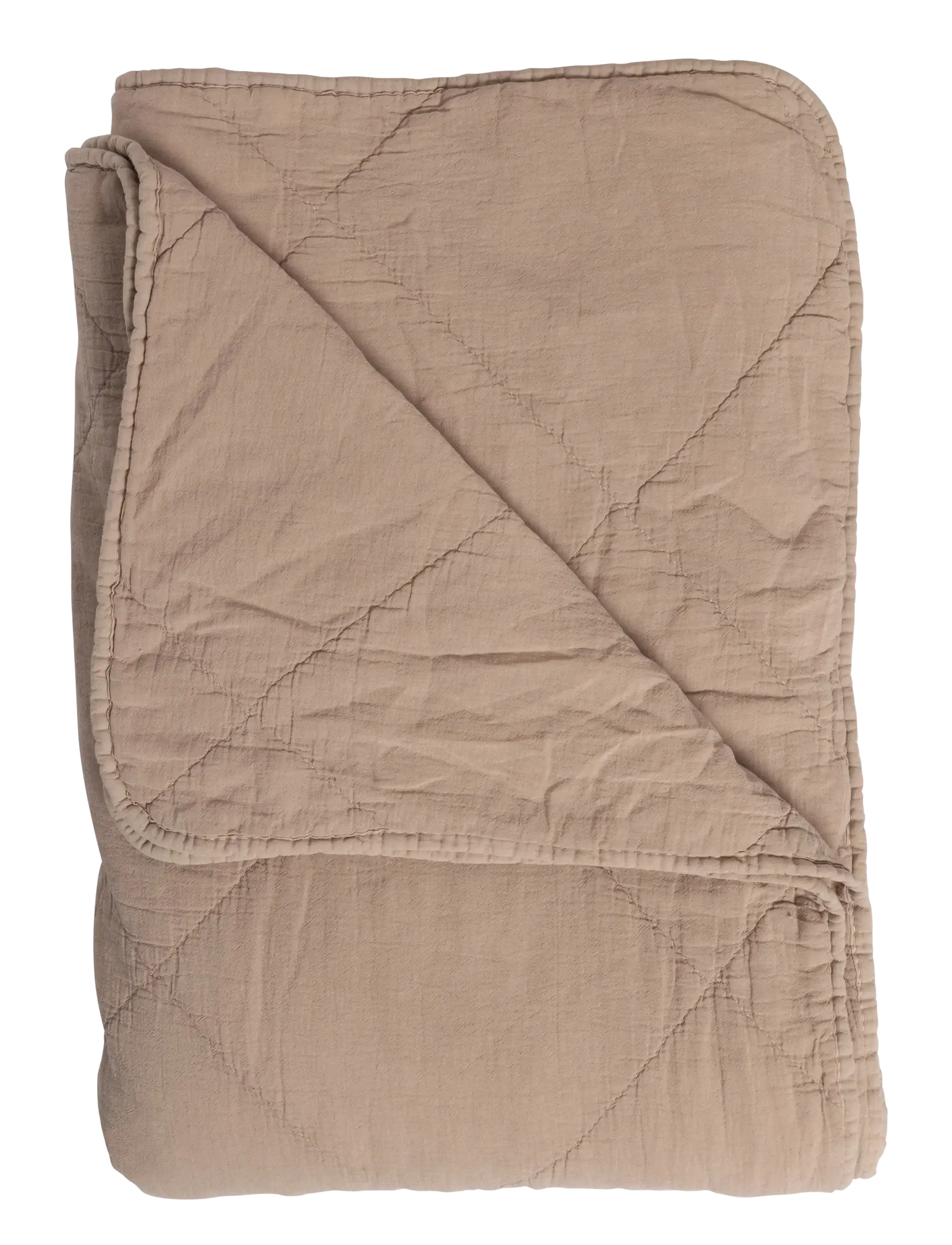 C'est Bon Cotton Throw, Unisex, Kissen & Blankets, Beige, Gr: 140X200CM
