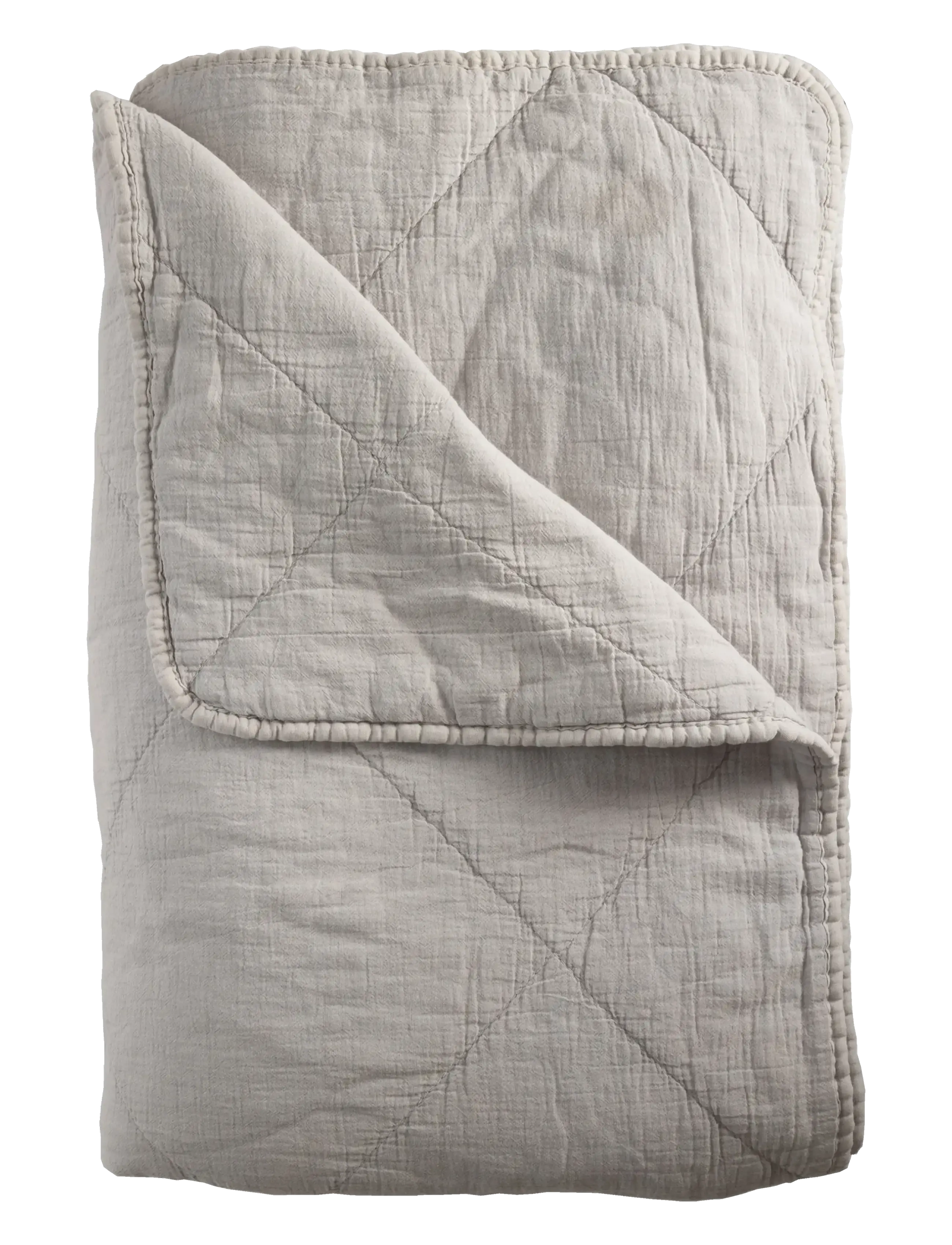 Cotton throw - PEARL BLUE